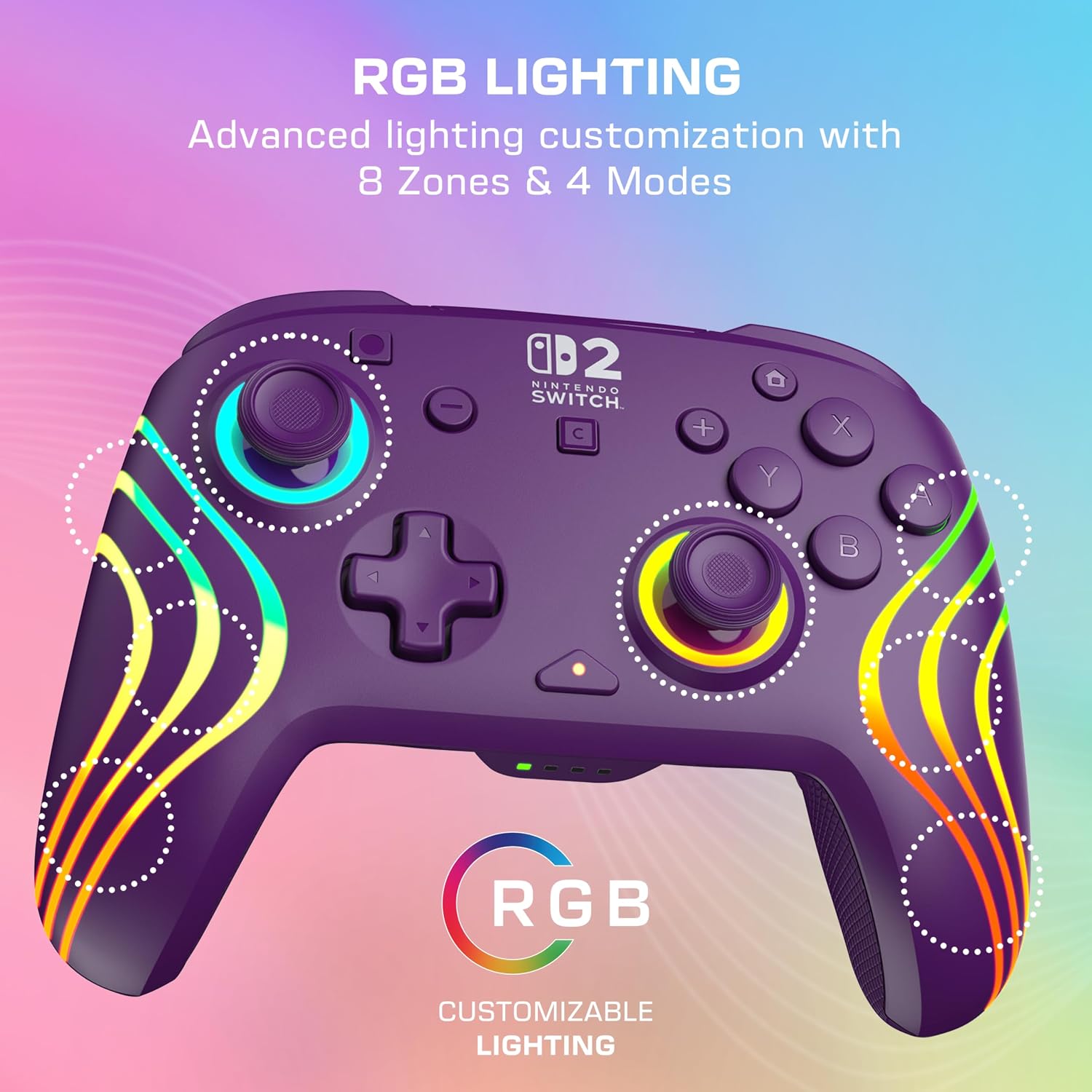 MANDO TURTLE BEACH AFTERGLOW WAVE WIRELESS RGB NINTENDO SWITCH 2 - 4