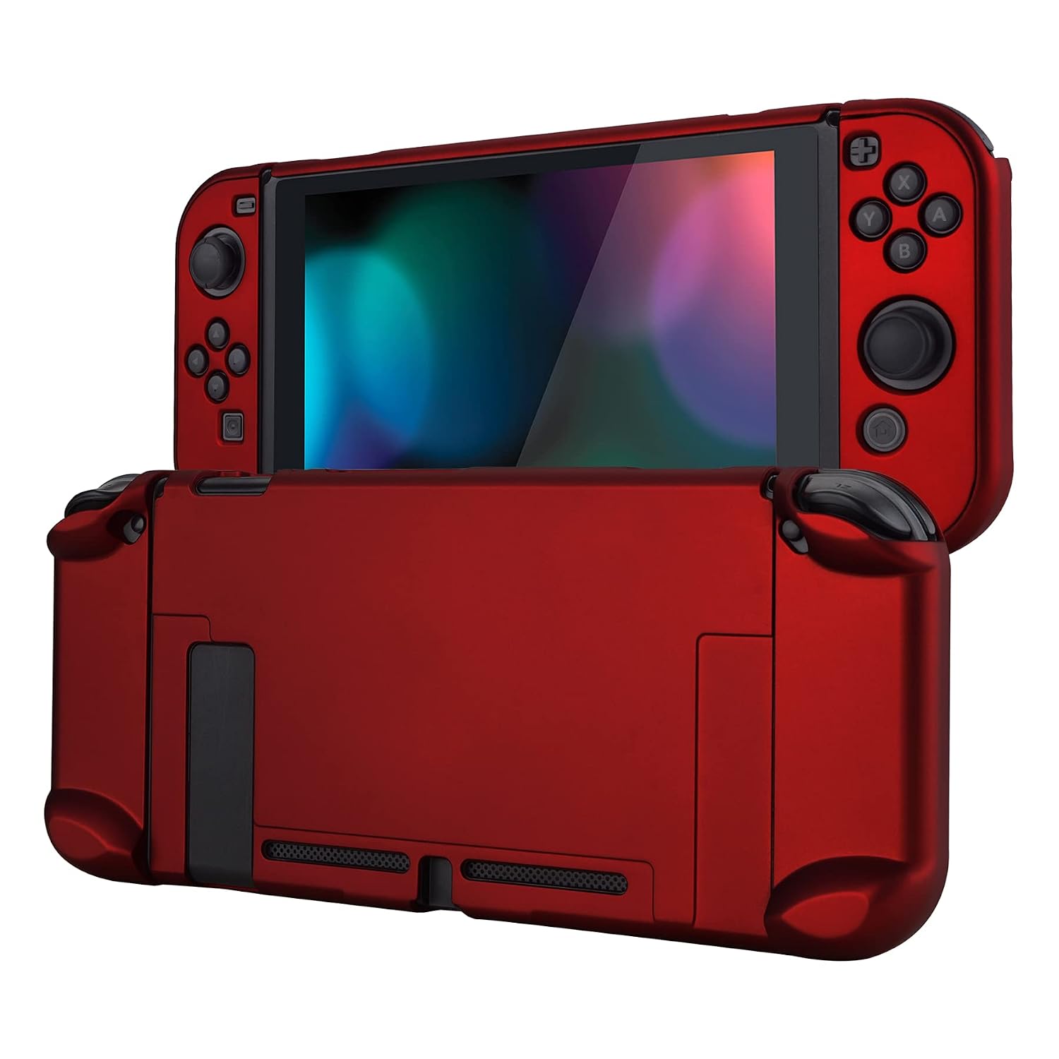 FUNDA PROTECTORA EXTREMERATE PLAYVITAL PARA NINTENDO SWITCH ROJO ESCARLATA - 1