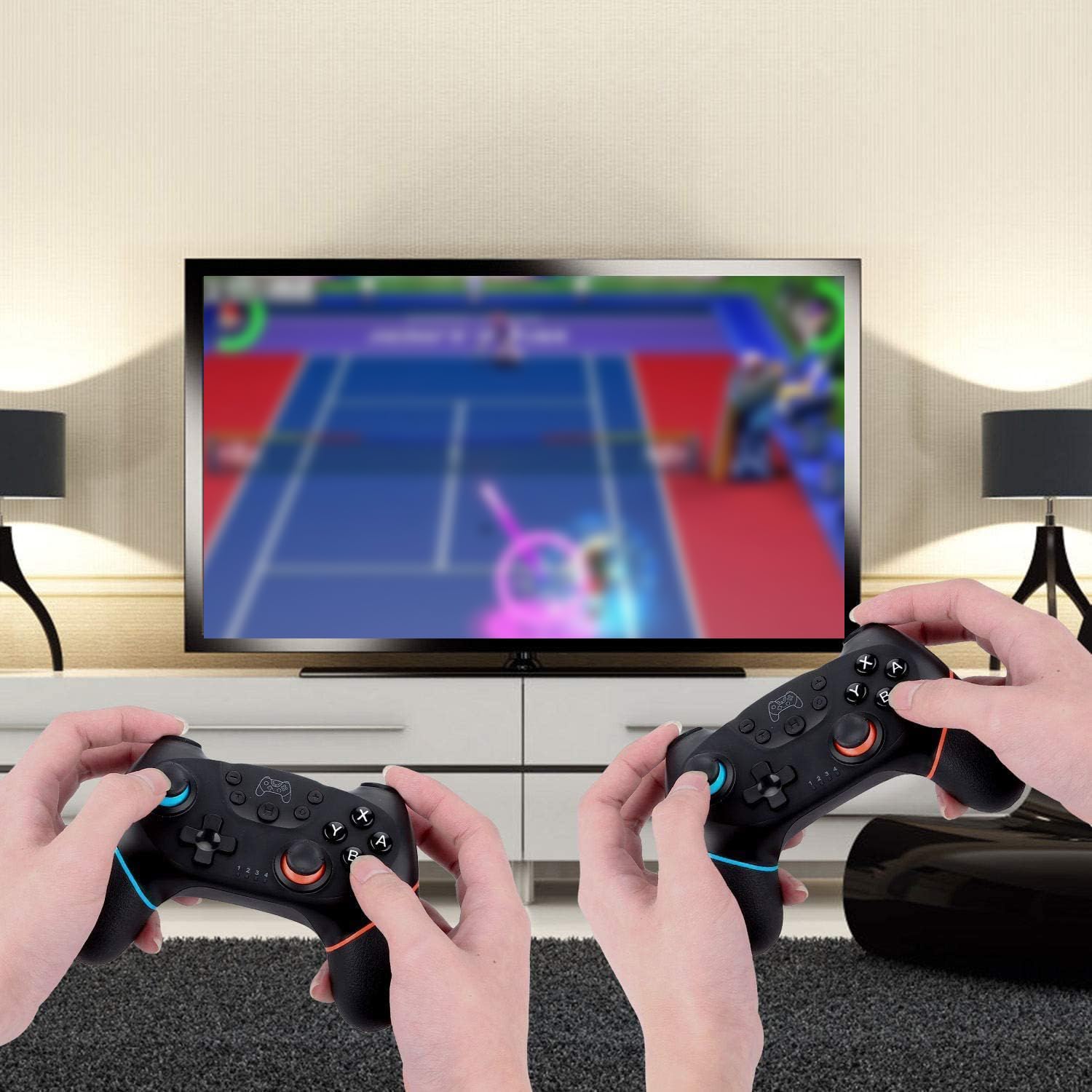 MANDO INALÁMBRICO DISWOE PRO PARA SWITCH 1/SWITCH 2/LITE/OLED/PC - 2