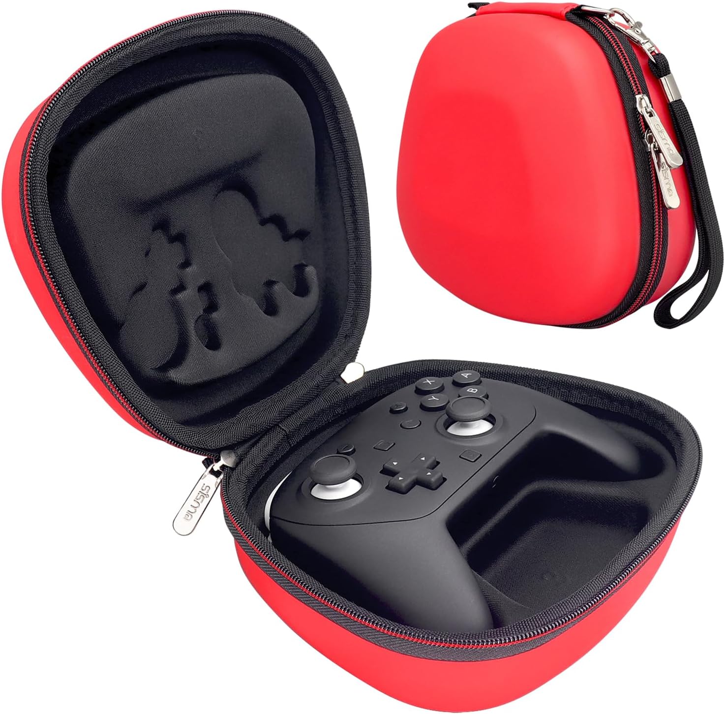 FUNDA PROTECTORA SISMA PARA NINTENDO SWITCH 2 PRO CONTROLLER ROJA - 1