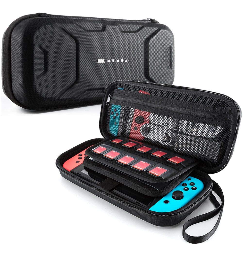 ESTUCHE MUMBA PARA NINTENDO SWITCH 1/OLED/LITE VERSIÓN ESTÁNDAR NEGRO - 1