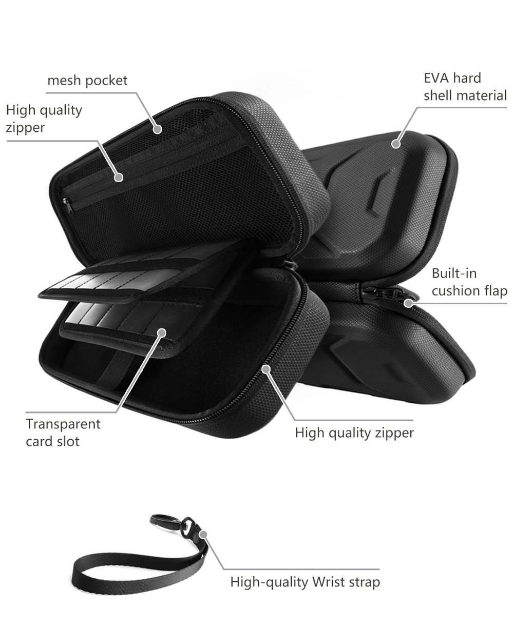ESTUCHE MUMBA PARA NINTENDO SWITCH 1/OLED/LITE VERSIÓN ESTÁNDAR NEGRO - 5