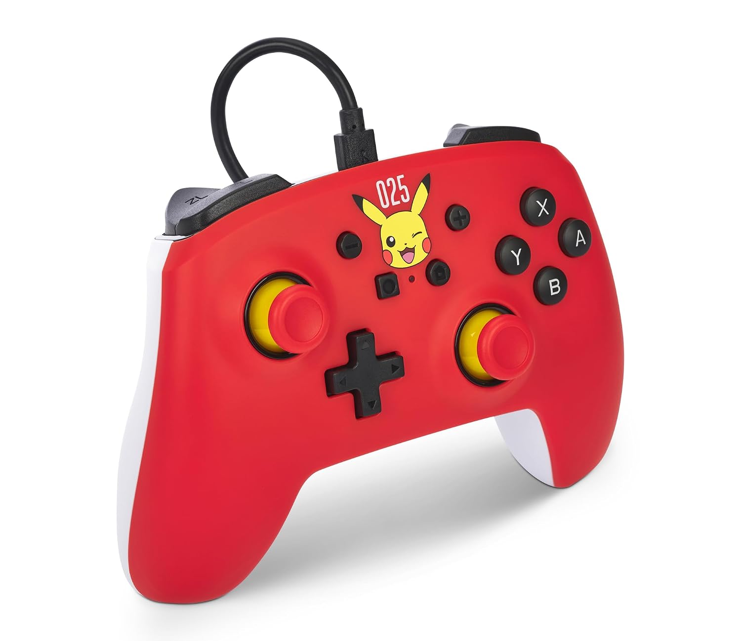 MANDO POWERA NINTENDO SWITCH WIRED CONTROLLER LAUGHING PIKACHU - 3