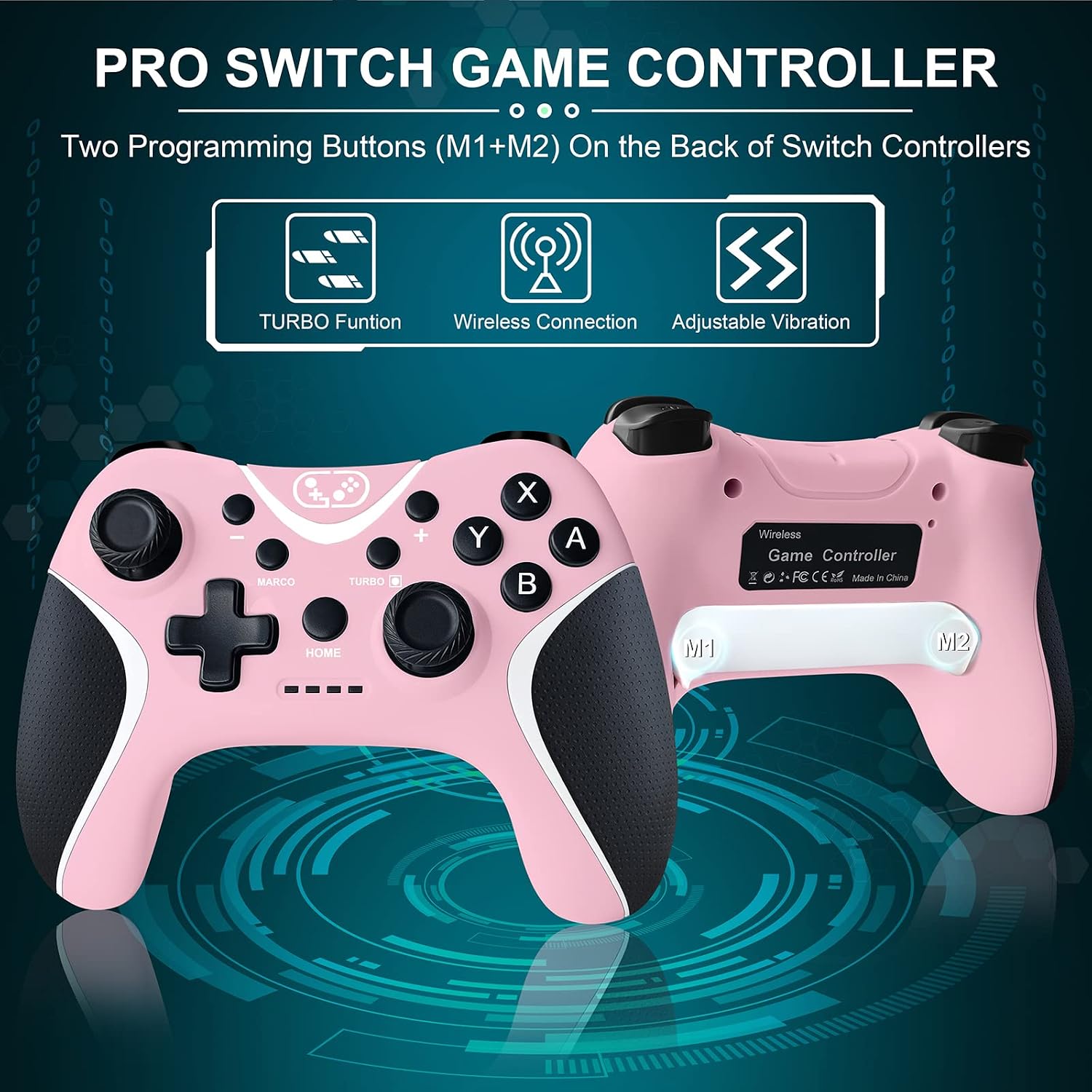 MANDO INALÁMBRICO BRHE COMPATIBLE CON NINTENDO SWITCH/LITE/OLED - 2
