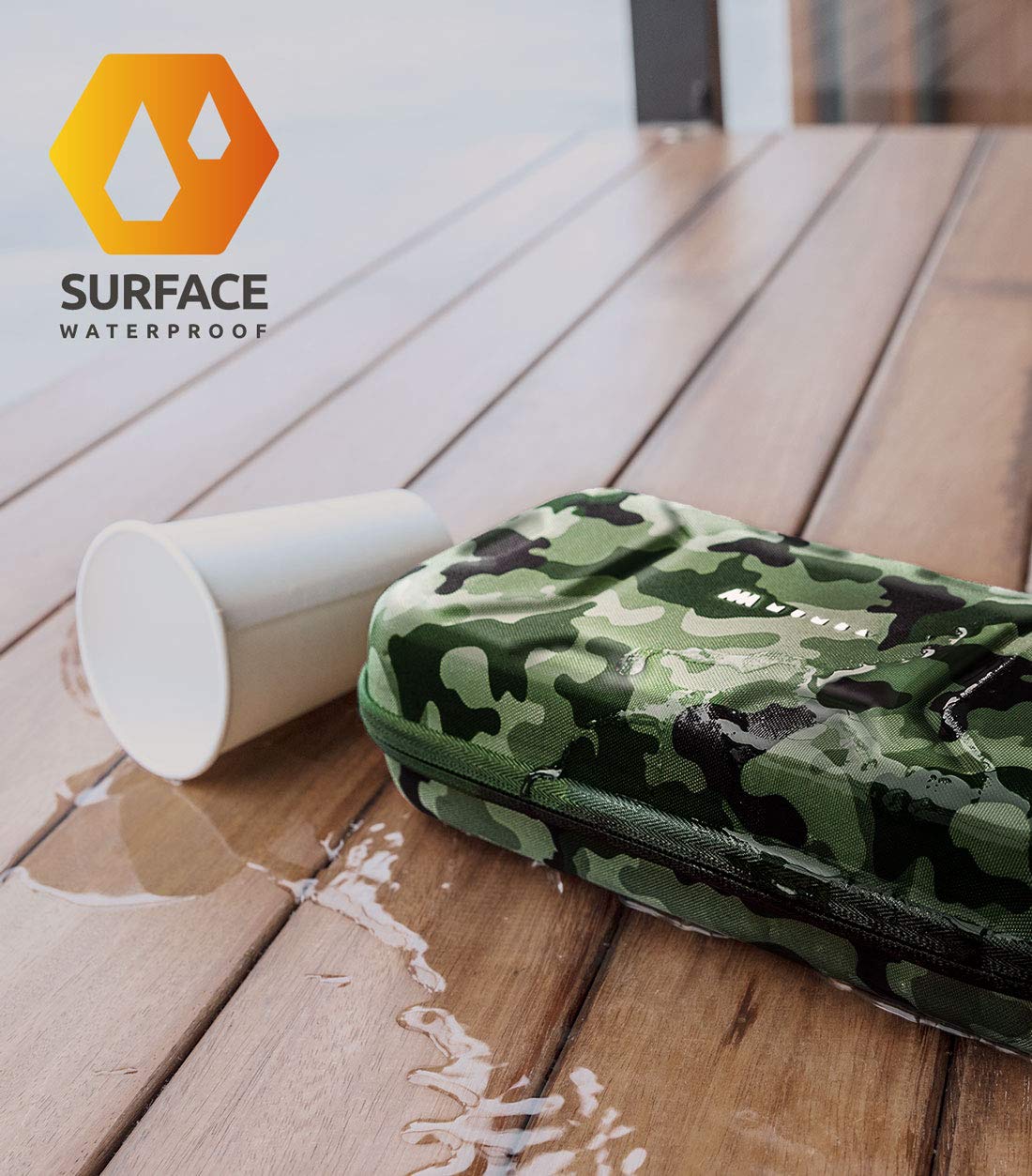 ESTUCHE MUMBA PARA NINTENDO SWITCH 1/OLED/LITE VERSIÓN ESTÁNDAR CAMUFLAJE VERDE - 3