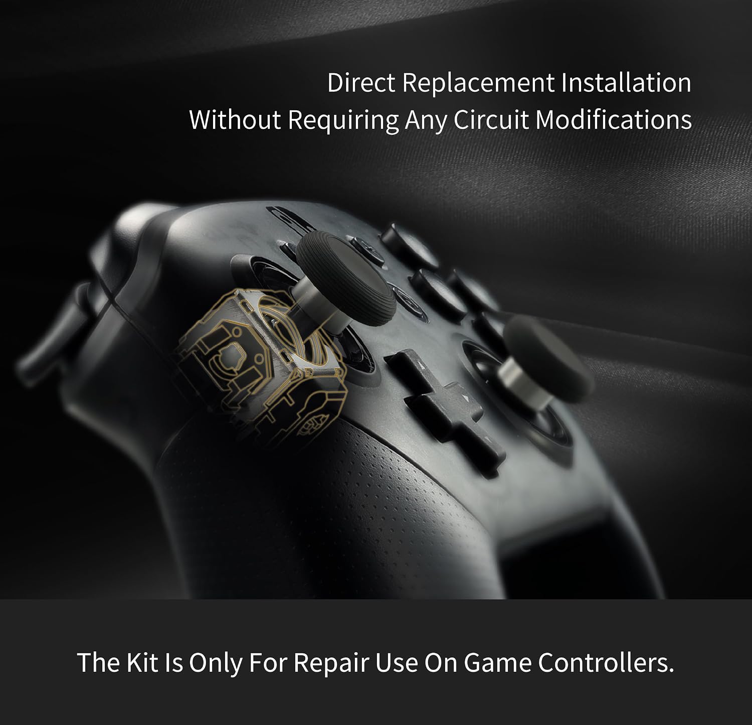 MÓDULO DE REEMPLAZO DE JOYSTICK GULIKIT TMR PARA SWITCH PRO CONTROLLER - 4