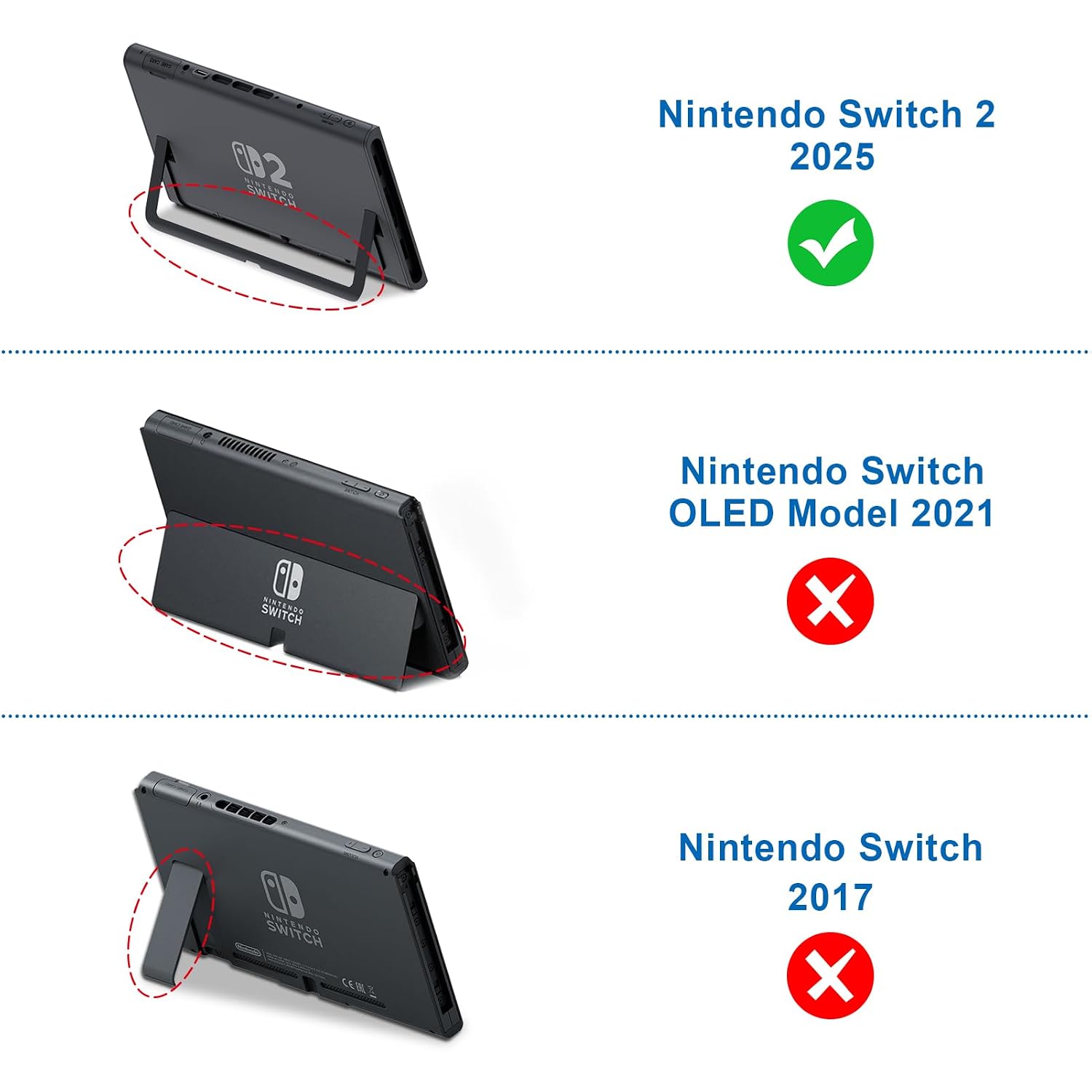 ESTUCHE RÍGIDO FINTIE PARA NINTENDO SWITCH 2 (2025) MORADO BRILLANTE - 2