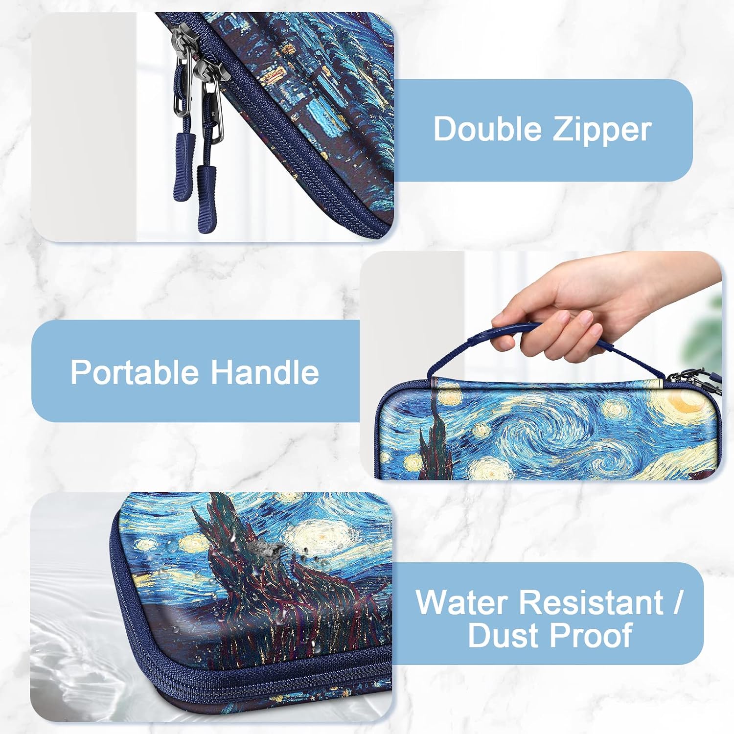 ESTUCHE FINTIE PARA NINTENDO SWITCH Y SWITCH OLED MODELO 2021 - 3