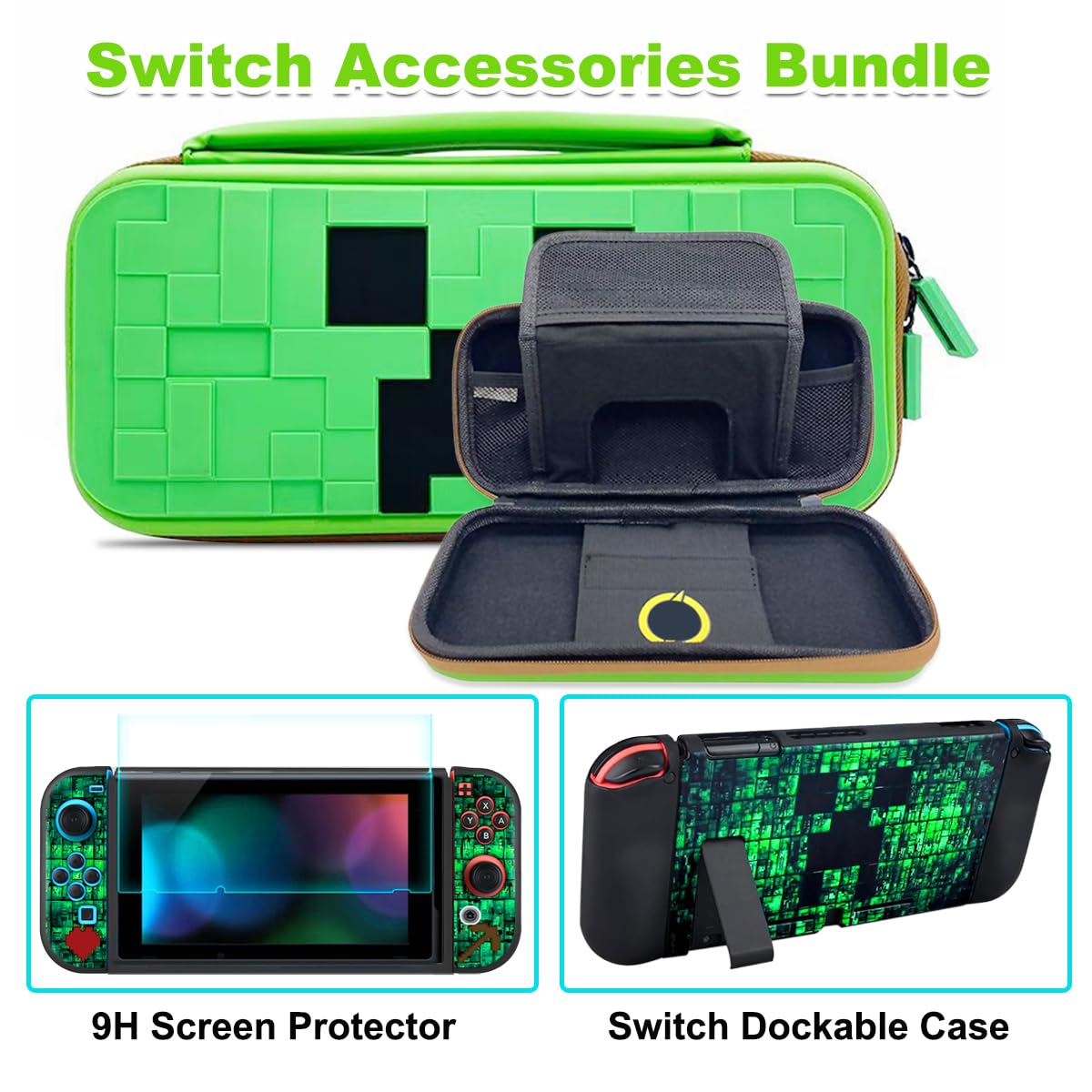 ESTUCHE PARA NINTENDO SWITCH SUNMIKE 2017 PORTÁTIL CON ACCESORIOS - 2