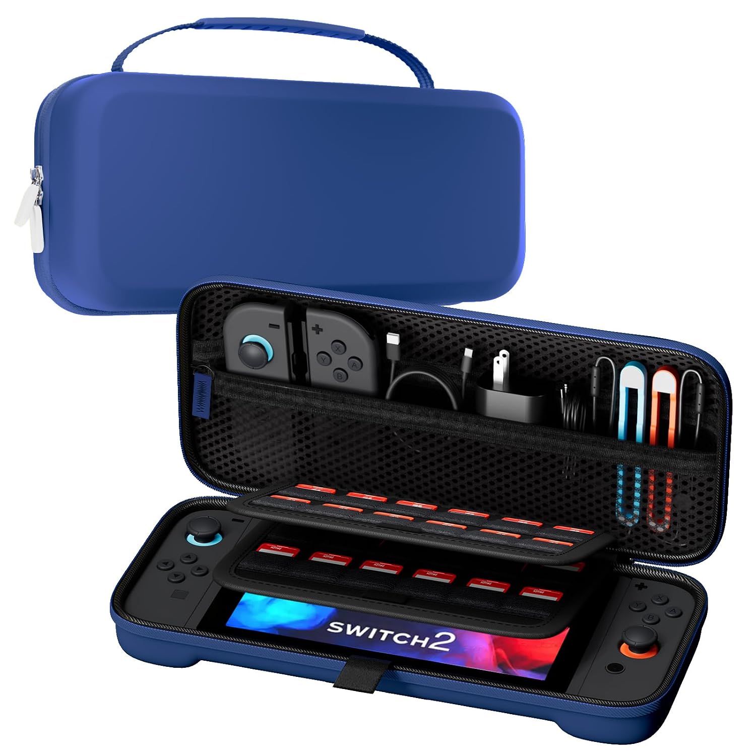 ESTUCHE PROCASE PARA NINTENDO SWITCH 2 2025 AZUL MARINO TALLA L - 1