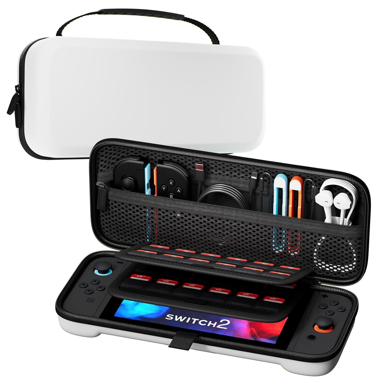 ESTUCHE PROCASE PARA NINTENDO SWITCH 2 2025 BLANCO - 1