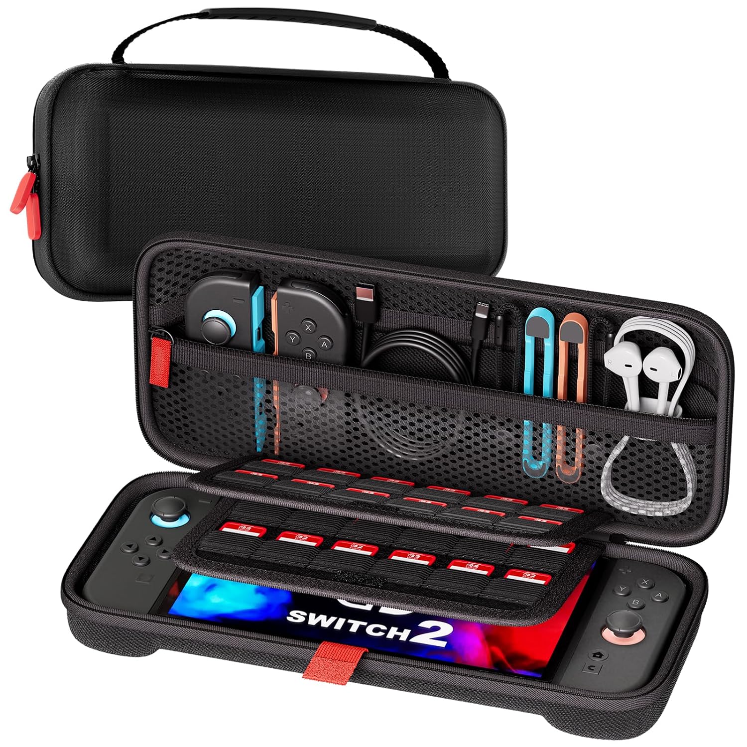 ESTUCHE PROCASE PARA NINTENDO SWITCH 2 2025 SLIM NEGRO - 1