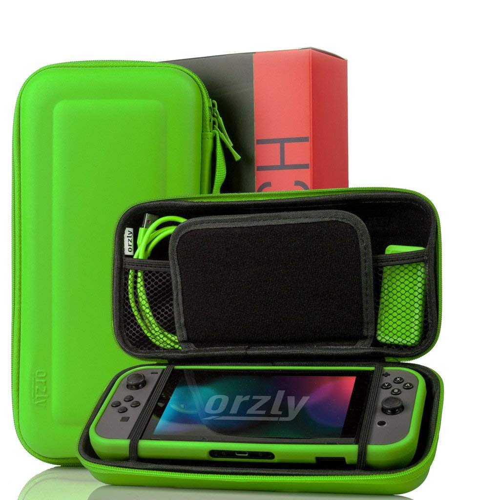 SET DE ACCESORIOS ORZLY ESSENTIAL PARA NINTENDO SWITCH 1 Y OLED VERDE - 2