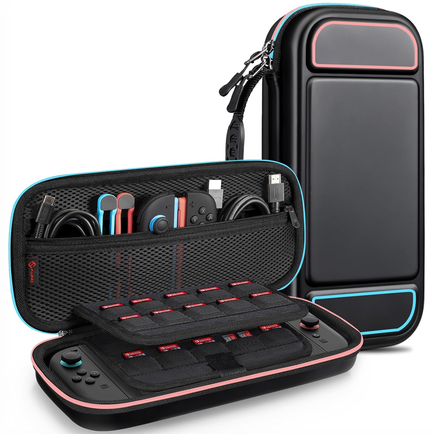 ESTUCHE PROTECTOR FINTIE PARA NINTENDO SWITCH 2 (2025) COLOR OSCURO - 1