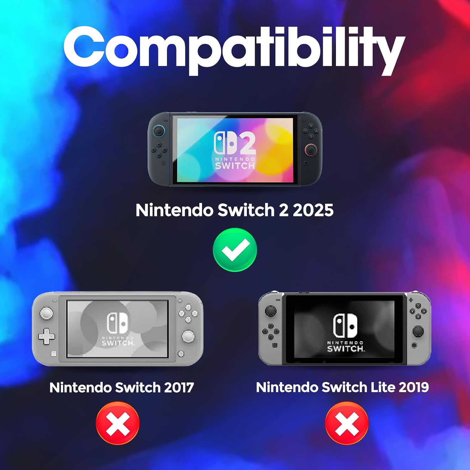 FUNDA PROCASE PARA NINTENDO SWITCH 2 2025 TAMAÑO ESTÁNDAR COLOR ROSA - 2