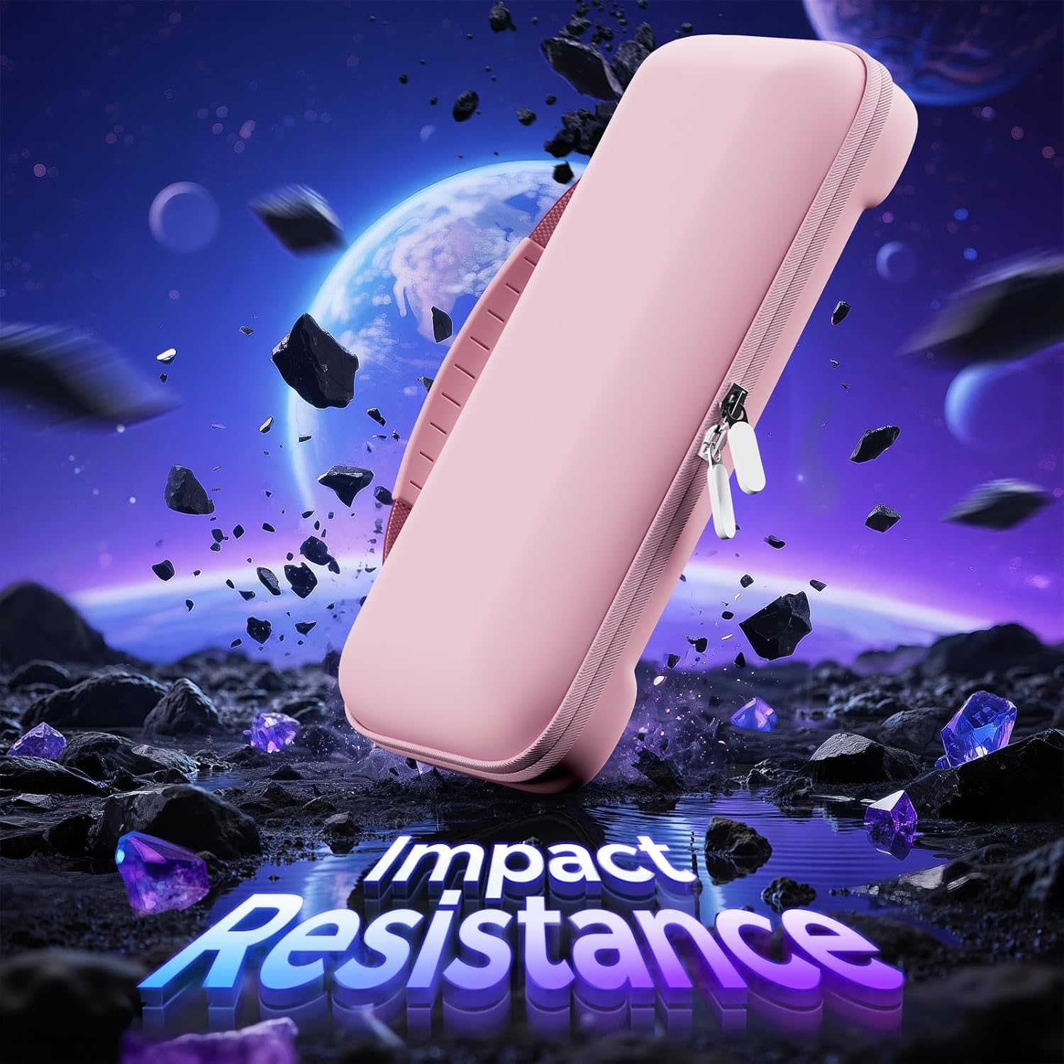 FUNDA PROCASE PARA NINTENDO SWITCH 2 2025 TAMAÑO ESTÁNDAR COLOR ROSA - 4