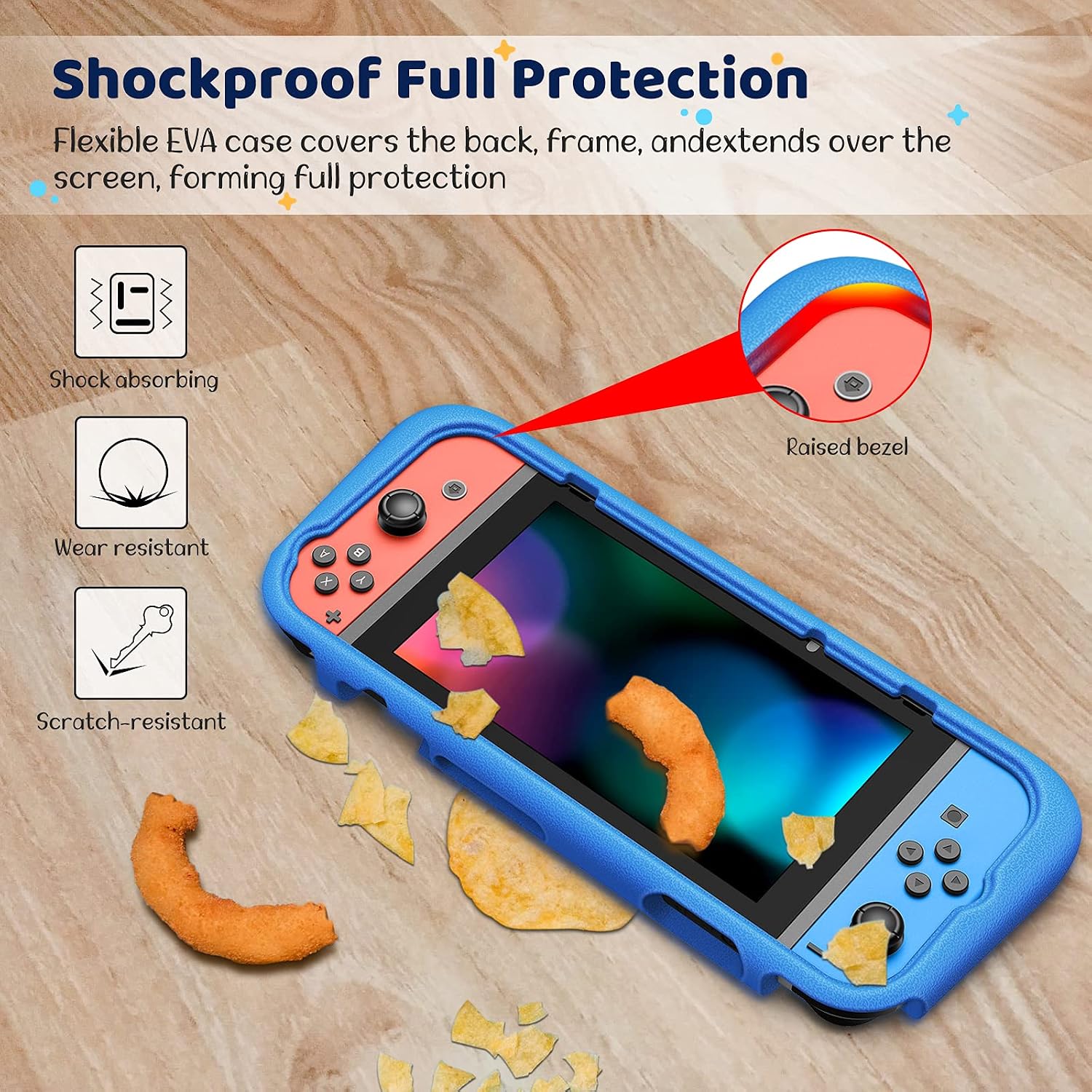 FUNDA ULTRALIGERA FINTIE COMPATIBLE CON NINTENDO SWITCH 2017 - 5
