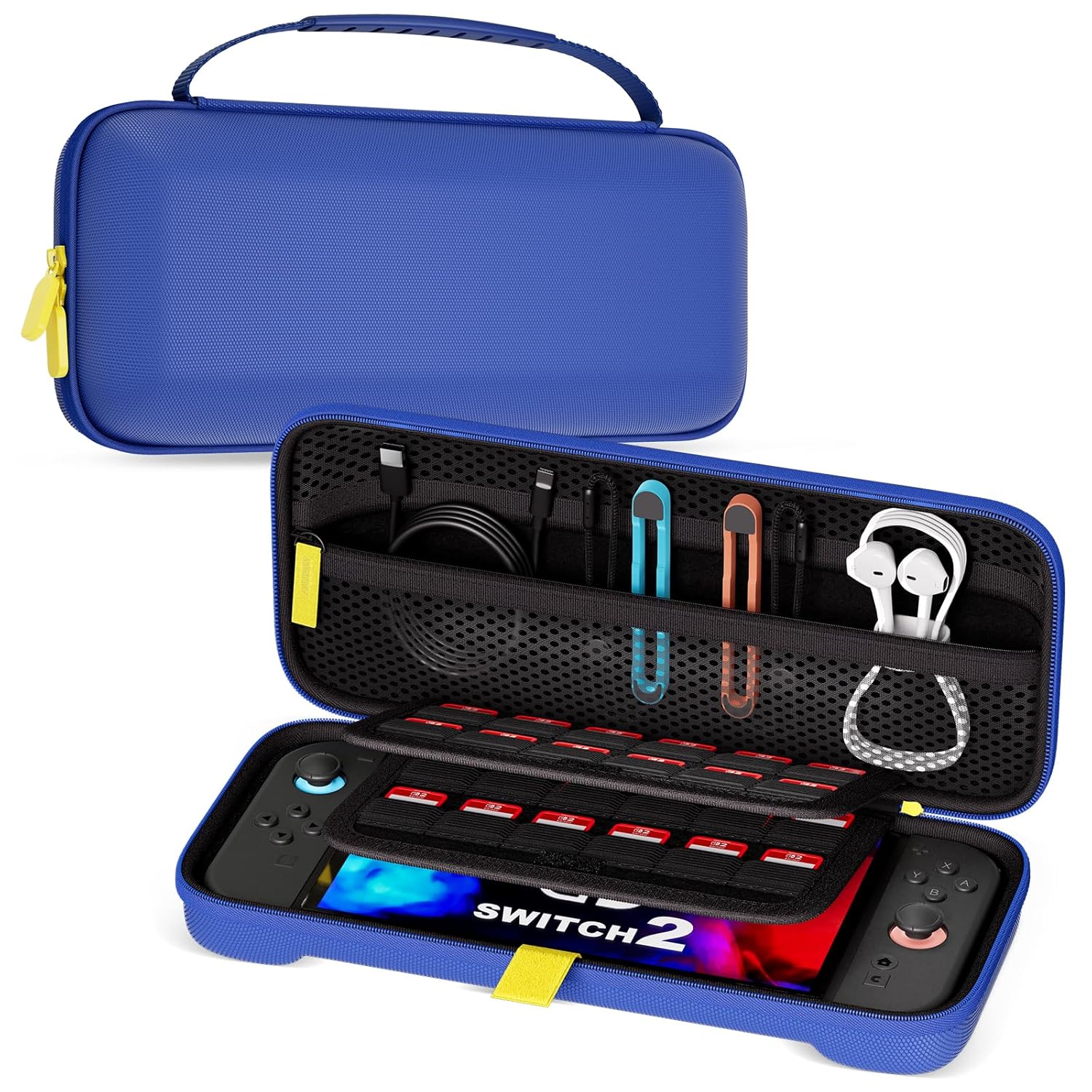 FUNDA PROCASE PARA NINTENDO SWITCH 2 2025 TAMAÑO ESTÁNDAR AZUL - 1