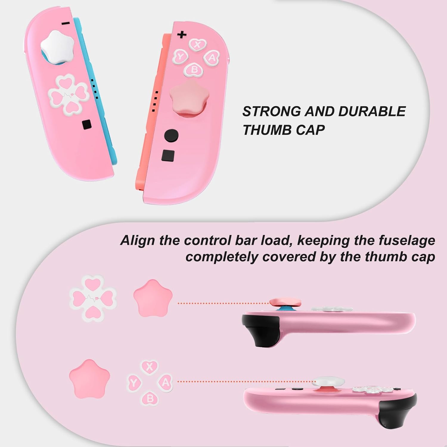 ESTUCHE PARA SWITCH 2 VIRGOCCY 23 EN 1 ROSA - 3