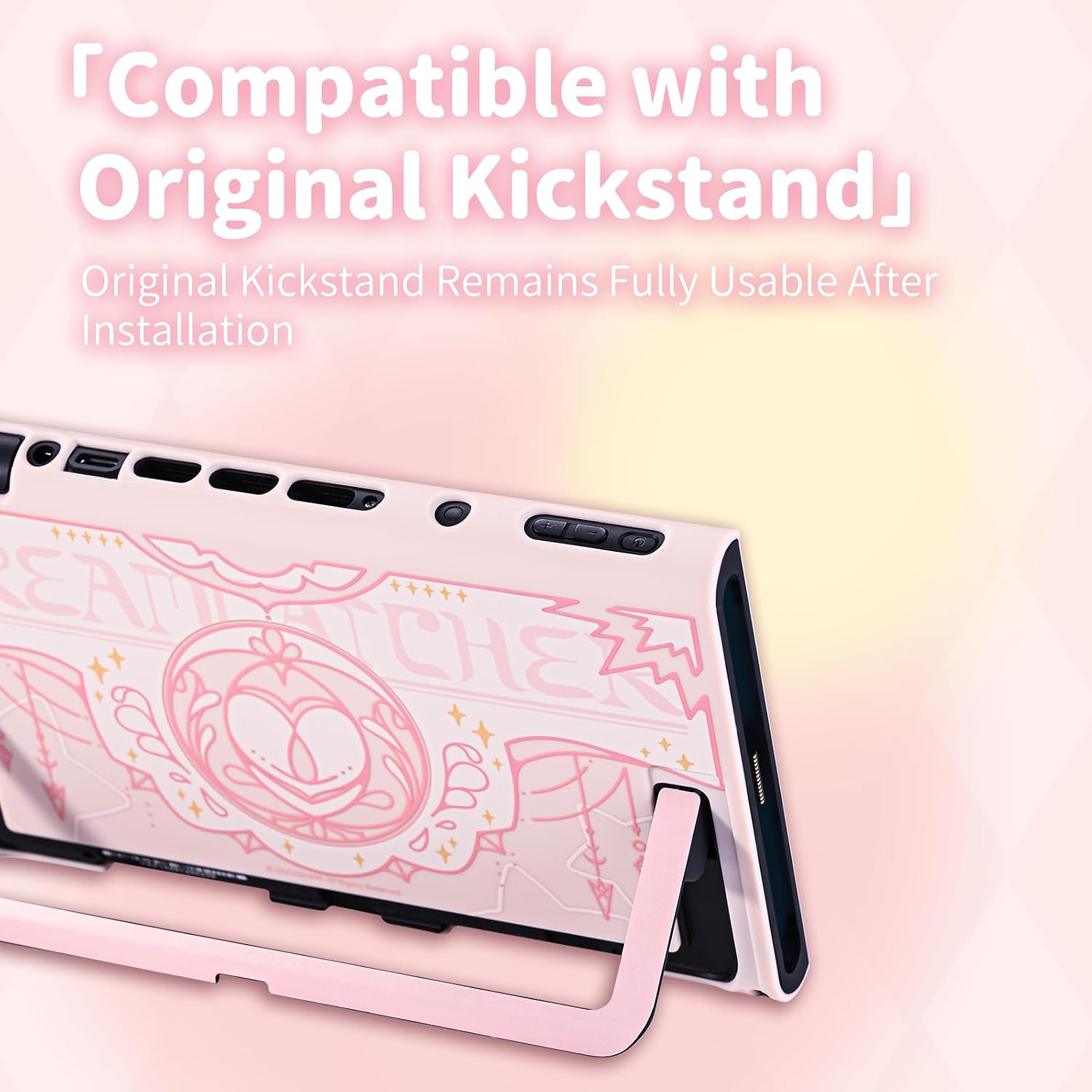 FUNDA PROTECTORA GEEKSHARE PARA SWITCH 2 STAR WING CON CUBIERTA DE SILICONA PARA JOYSTICKS Y 2 GRIPS PARA PULGAR - 4