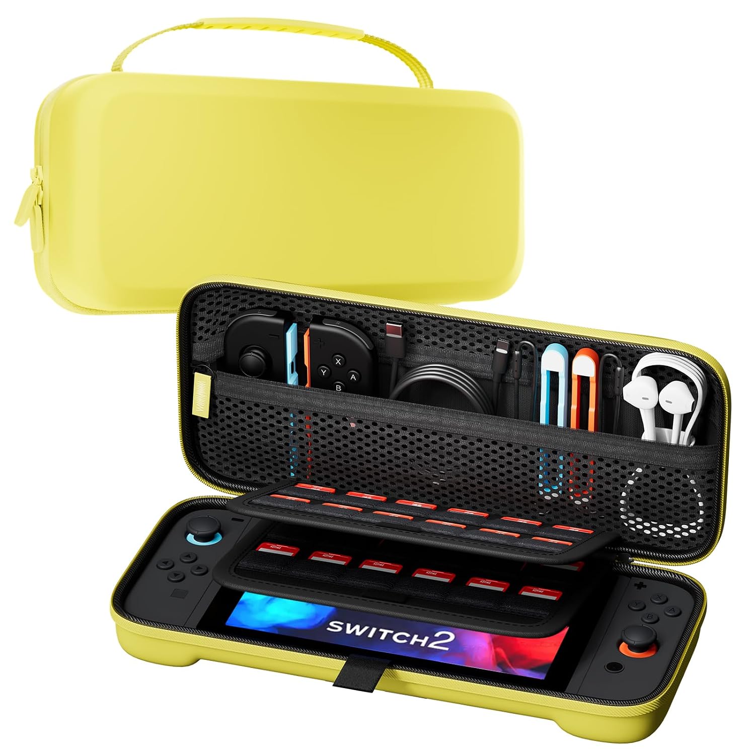 ESTUCHE PROCASE PARA NINTENDO SWITCH 2 2025 TAMAÑO ESTÁNDAR AMARILLO - 1
