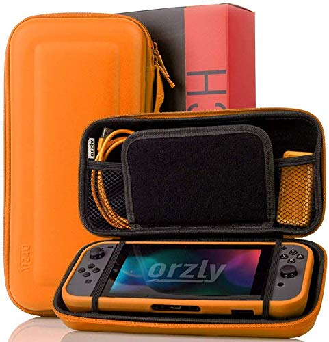 KIT DE ACCESORIOS ORZLY ESSENTIAL PARA NINTENDO SWITCH 1 Y OLED NARANJA - 2