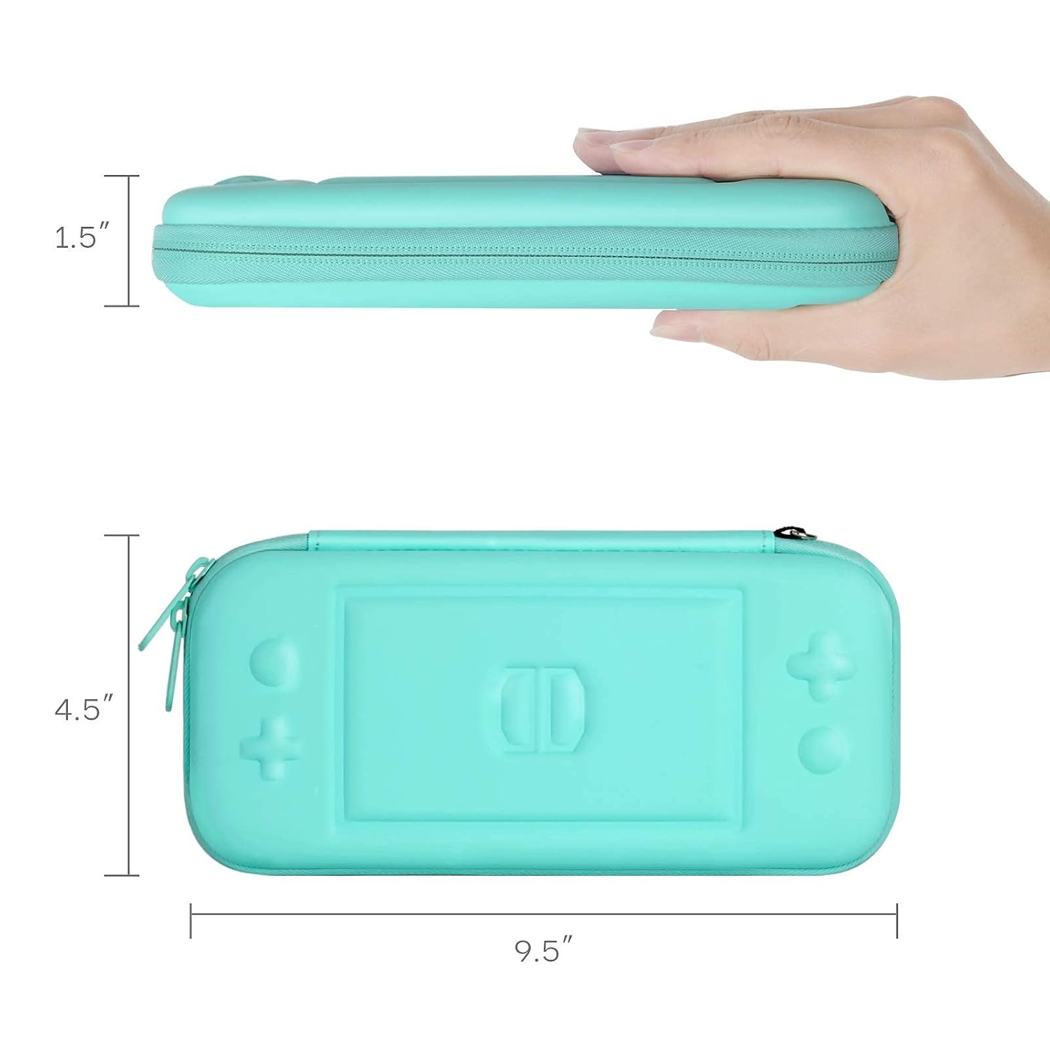 ESTUCHE COBAK PARA NINTENDO SWITCH LITE CON PROTECTOR DE PANTALLA VERDE - 3