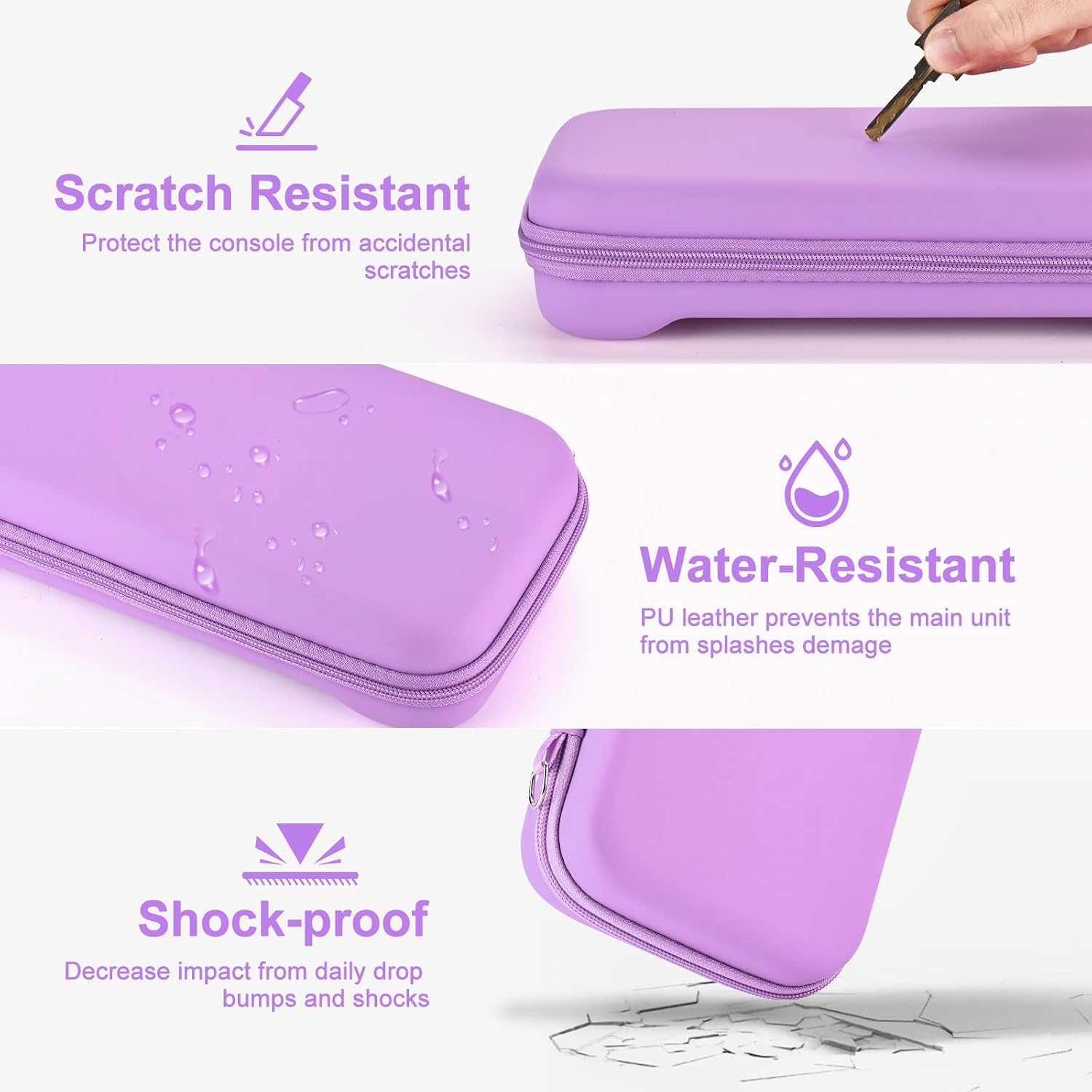 KIT DE ACCESORIOS PARA SWITCH 2 YOUNIK 15 EN 1 MORADO - 5