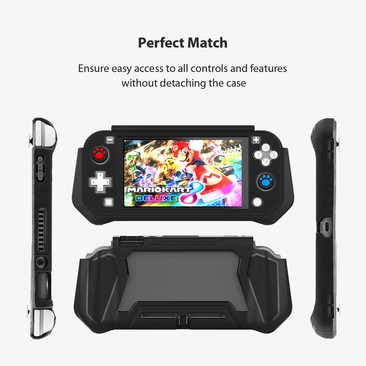 FUNDA PROTECTORA FIWWAT PARA NINTENDO SWITCH LITE AMARILLA - 2