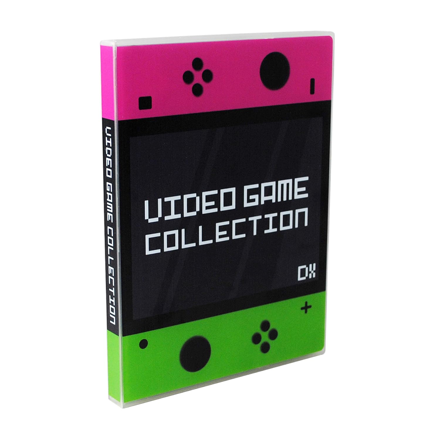 ESTUCHE UNIKEEP PARA CARTUCHOS NINTENDO SWITCH 60 JUEGOS ROSA Y VERDE - 1