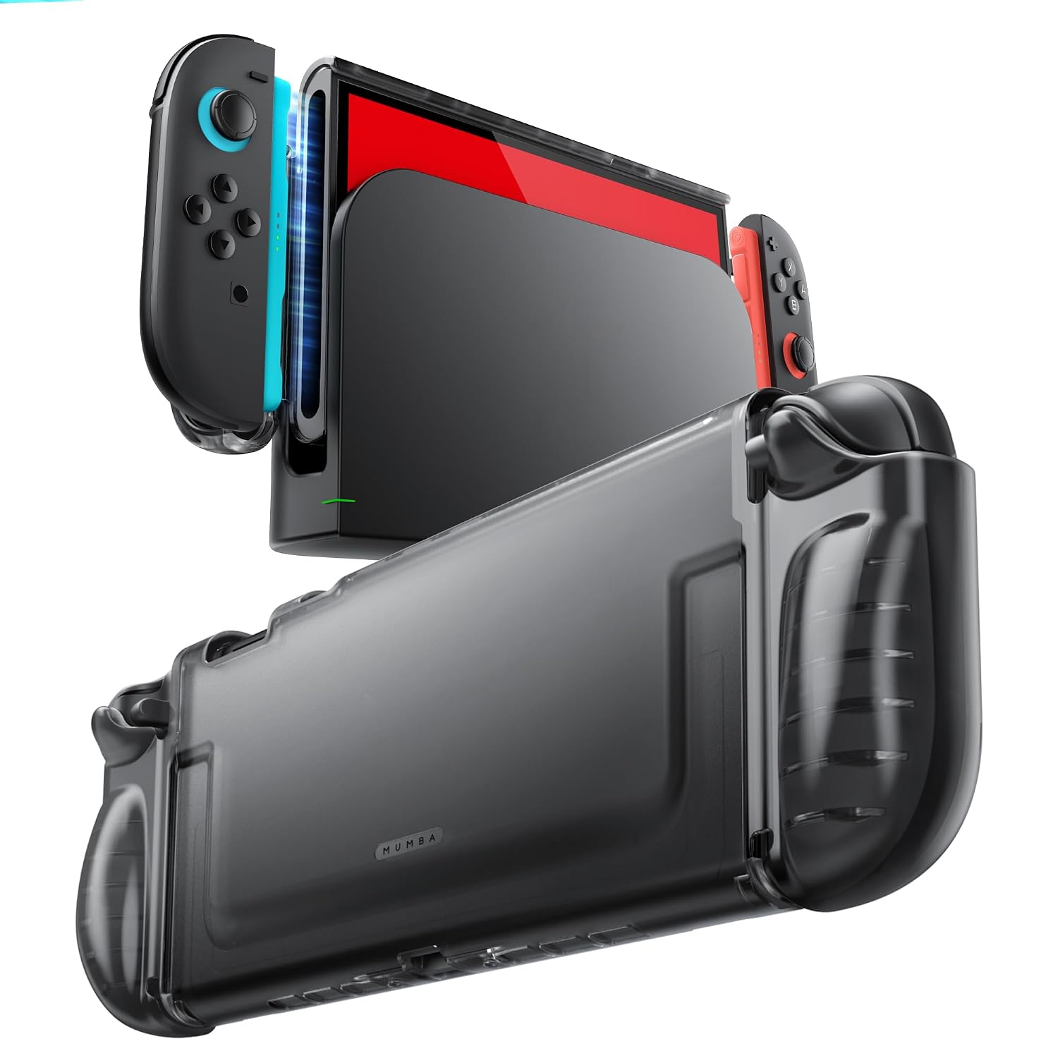 FUNDA MUMBA CLEAR PARA NINTENDO SWITCH 2 FROSTBLACK - 1