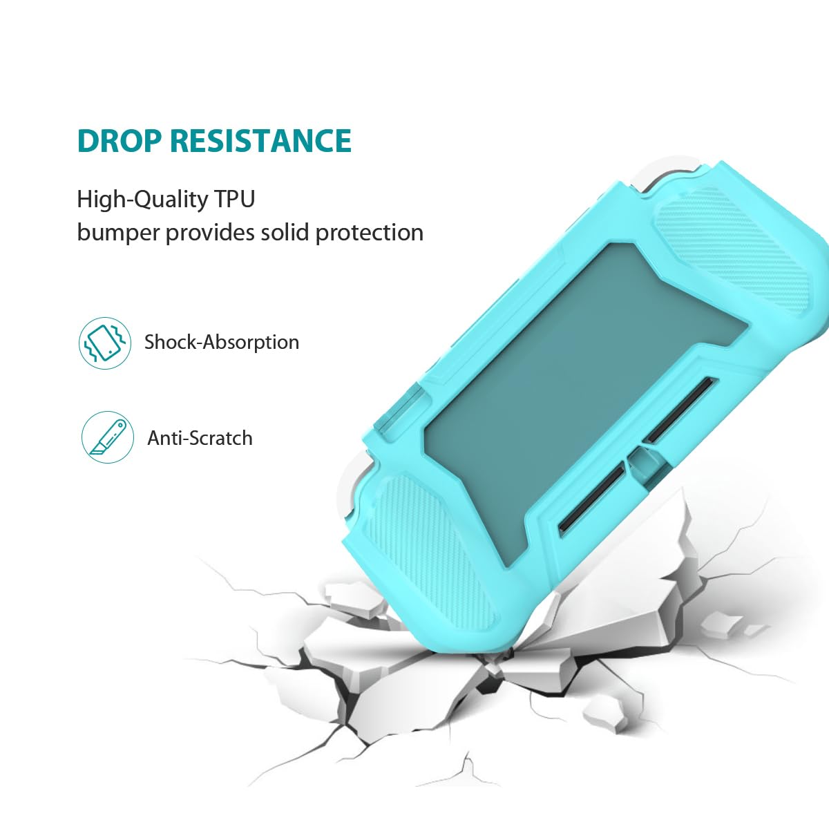 FUNDA PROTECTORA FIWWAT PARA NINTENDO SWITCH LITE - 3