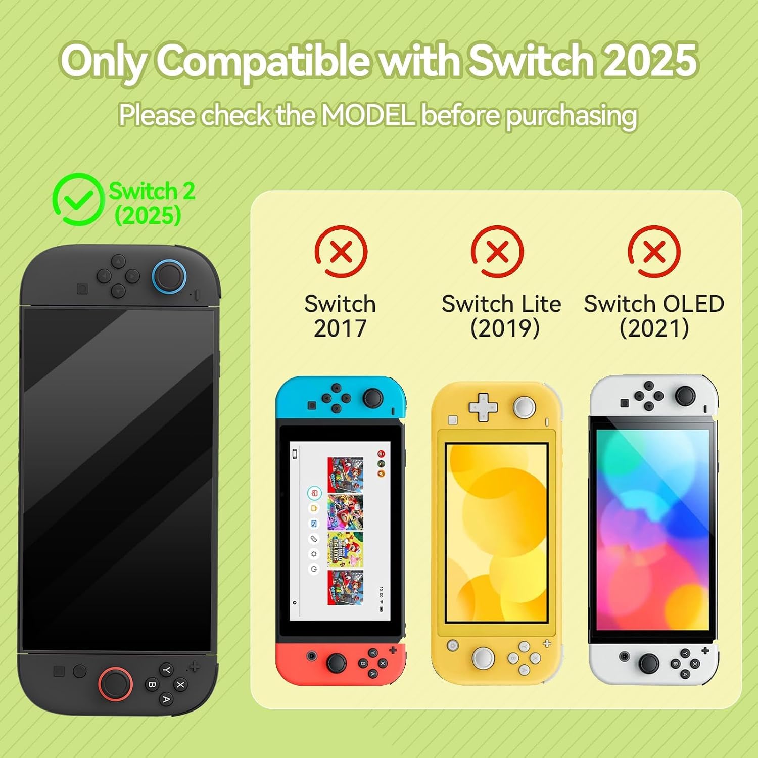 FUNDA PROTECTORA DURA GEEKSHARE COMPATIBLE CON SWITCH 2 THE HEI2 - 2