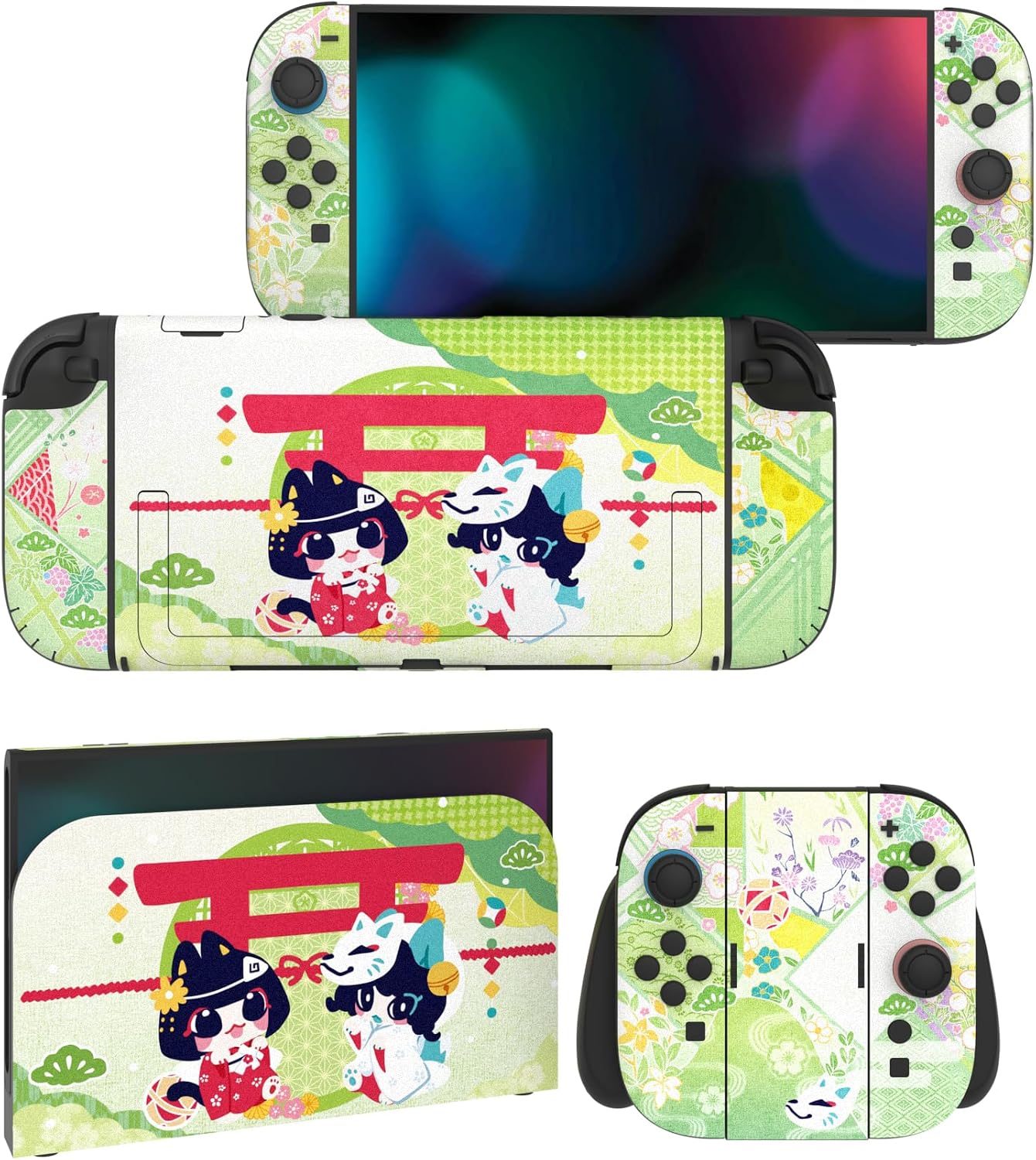 SKIN PARA NINTENDO SWITCH 2 PLAYVITAL 2-PACK WISHING SHRINE - 1