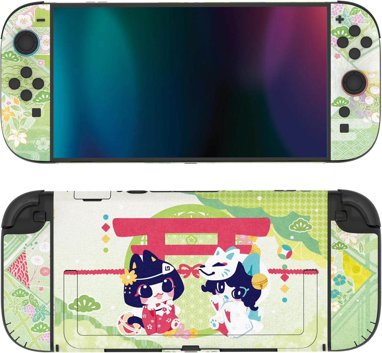 SKIN PARA NINTENDO SWITCH 2 PLAYVITAL 2-PACK WISHING SHRINE - 4