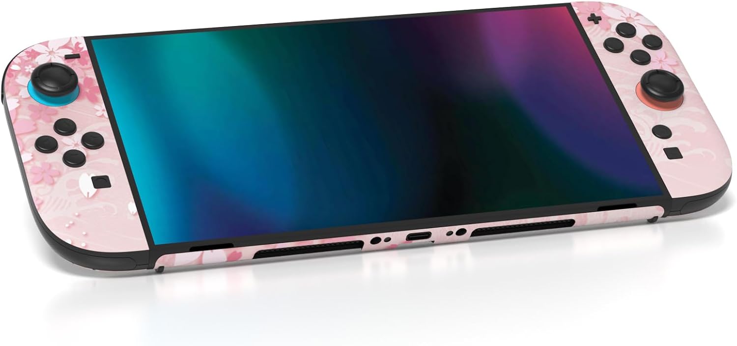 SKIN PARA NINTENDO SWITCH 2 PLAYVITAL 2-PACK DISEÑO CHERRY BLOSSOMS PETALS - 2