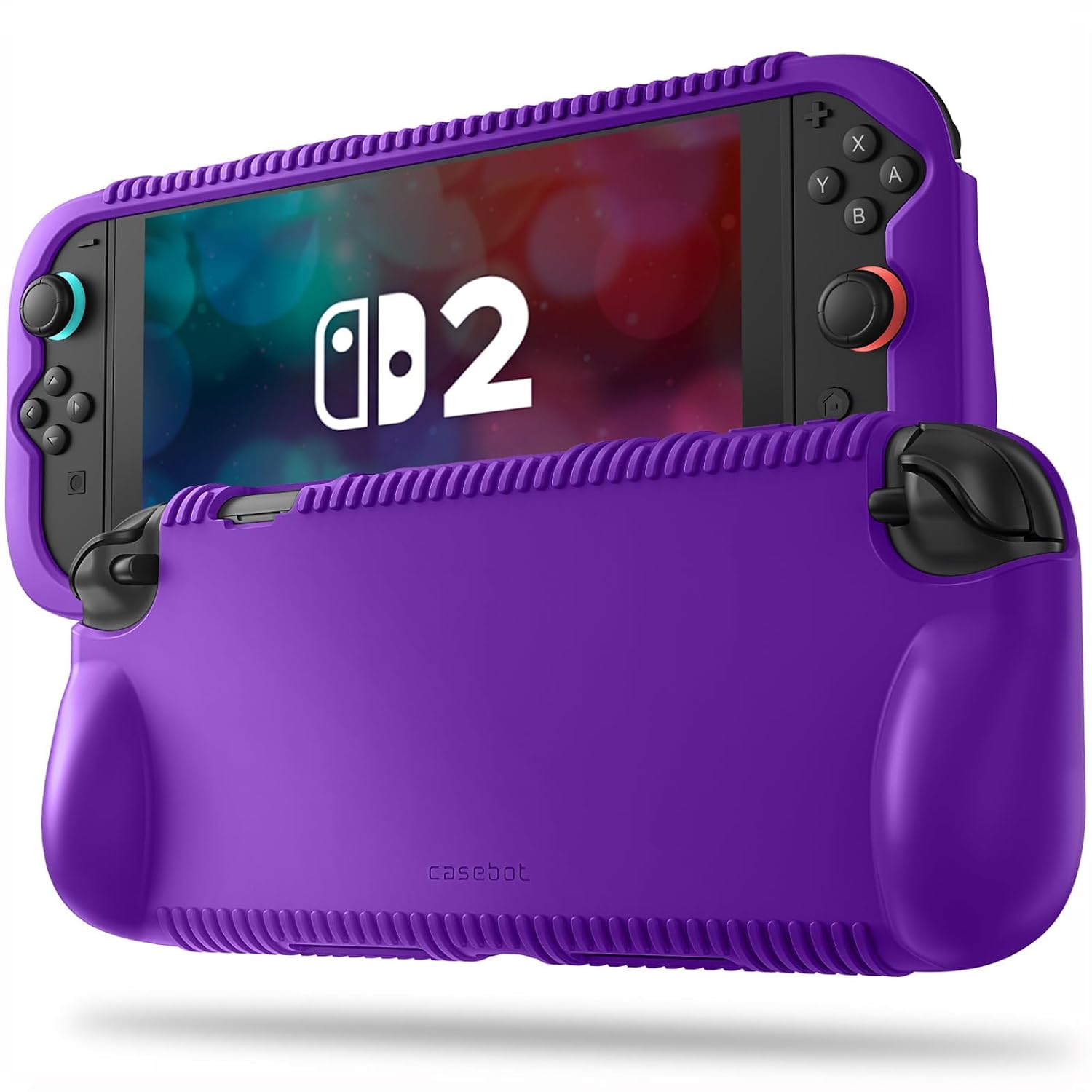 FUNDA PROTECTORA DE SILICONA SUAVE FINTIE PARA NINTENDO SWITCH 2 (2025) 7.9 PULGADAS - 1