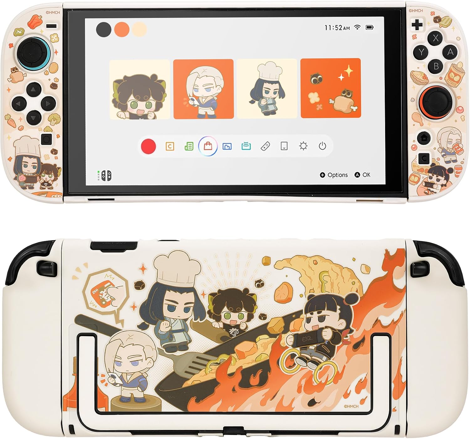 CARCASA PROTECTORA GEEKSHARE PARA SWITCH 2 PASSIONATE KITCHEN - 1