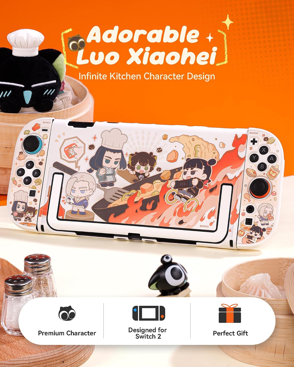 CARCASA PROTECTORA GEEKSHARE PARA SWITCH 2 PASSIONATE KITCHEN - 2