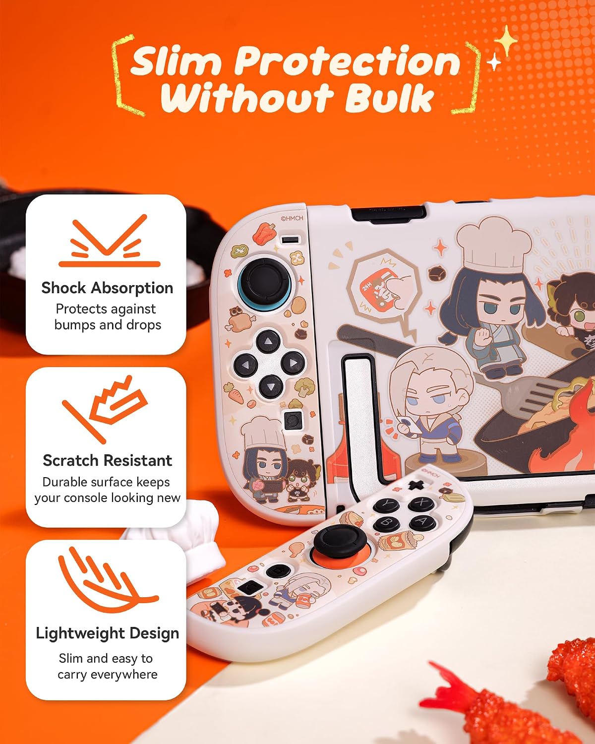 CARCASA PROTECTORA GEEKSHARE PARA SWITCH 2 PASSIONATE KITCHEN - 4