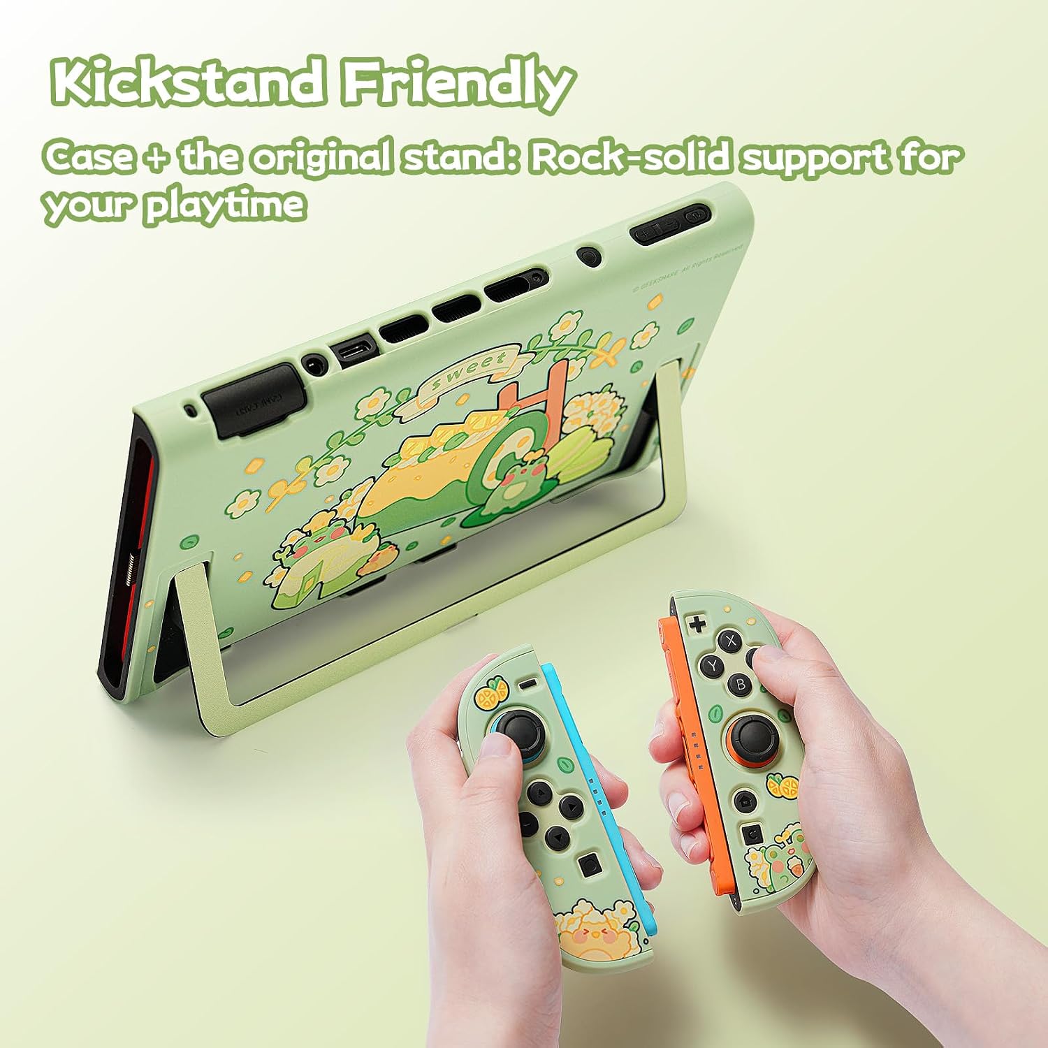 FUNDA PROTECTORA DURA GEEKSHARE COMPATIBLE CON SWITCH 2 - 3