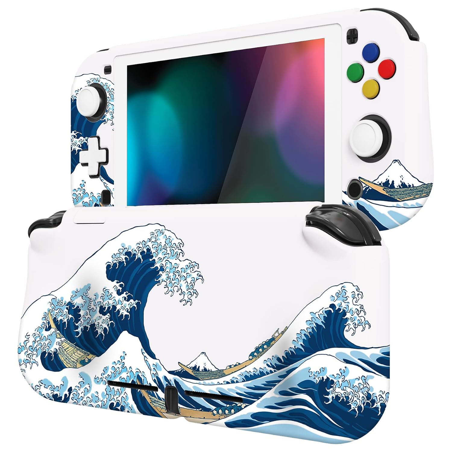 FUNDA PROTECTORA PLAYVITAL ZEALPROTECT PARA NINTENDO SWITCH LITE CON PROTECTOR DE PANTALLA Y ACCESORIOS - 1