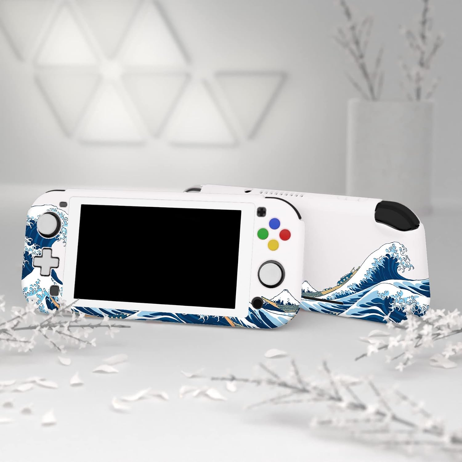 FUNDA PROTECTORA PLAYVITAL ZEALPROTECT PARA NINTENDO SWITCH LITE CON PROTECTOR DE PANTALLA Y ACCESORIOS - 3