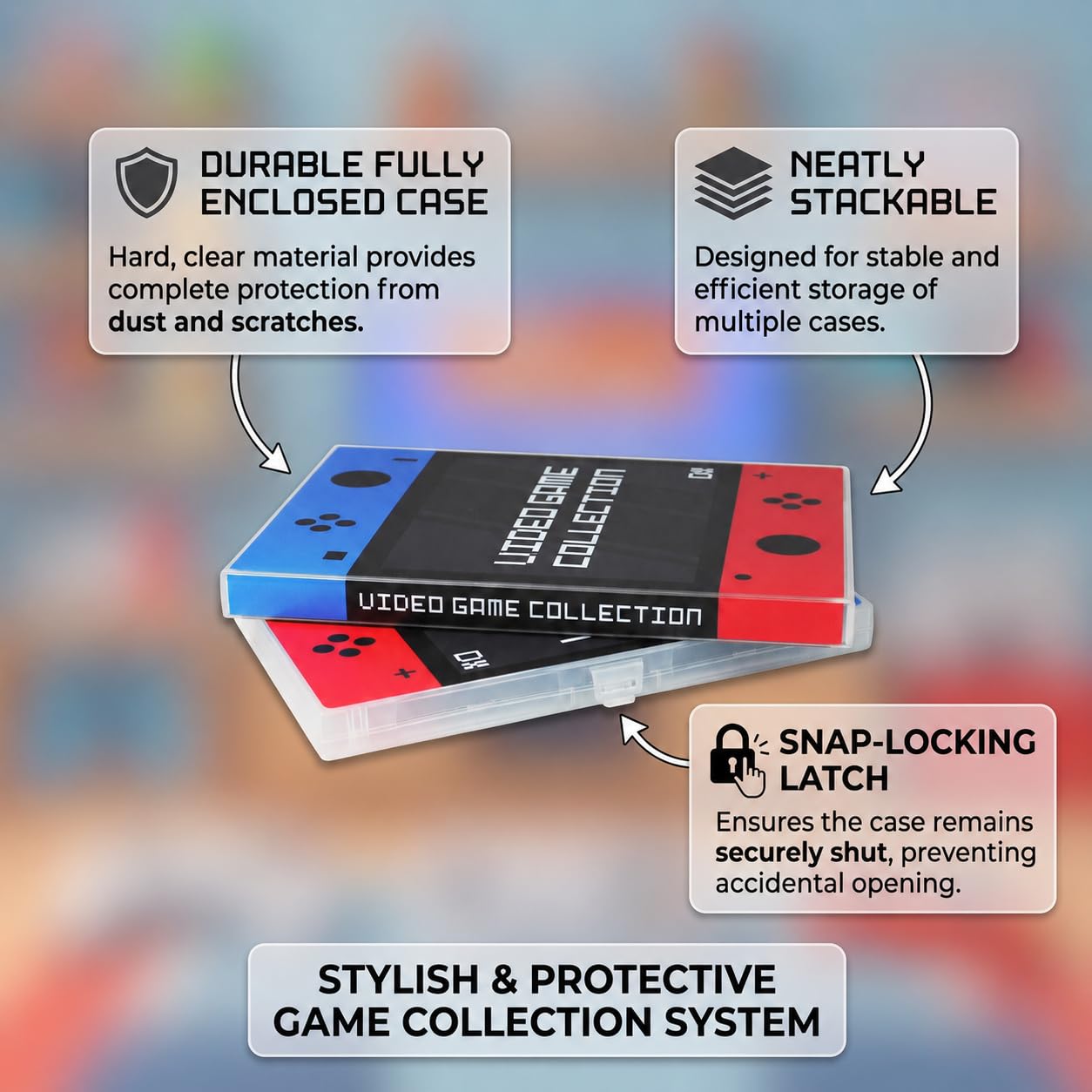 ESTUCHE UNIKEEP PARA CARTUCHOS NINTENDO SWITCH 60 JUEGOS - 4