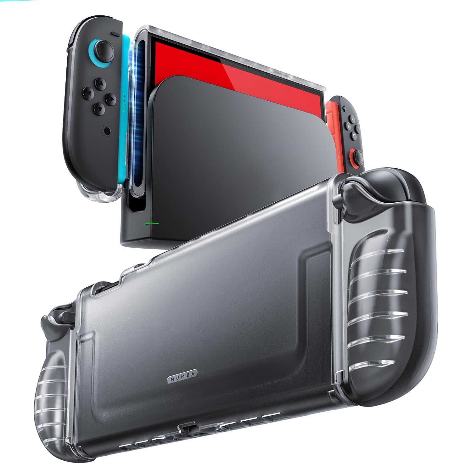 FUNDA TRANSPARENTE MUMBA PARA NINTENDO SWITCH 2 CARCASA PROTECTORA ULTRA DELGADA - 1