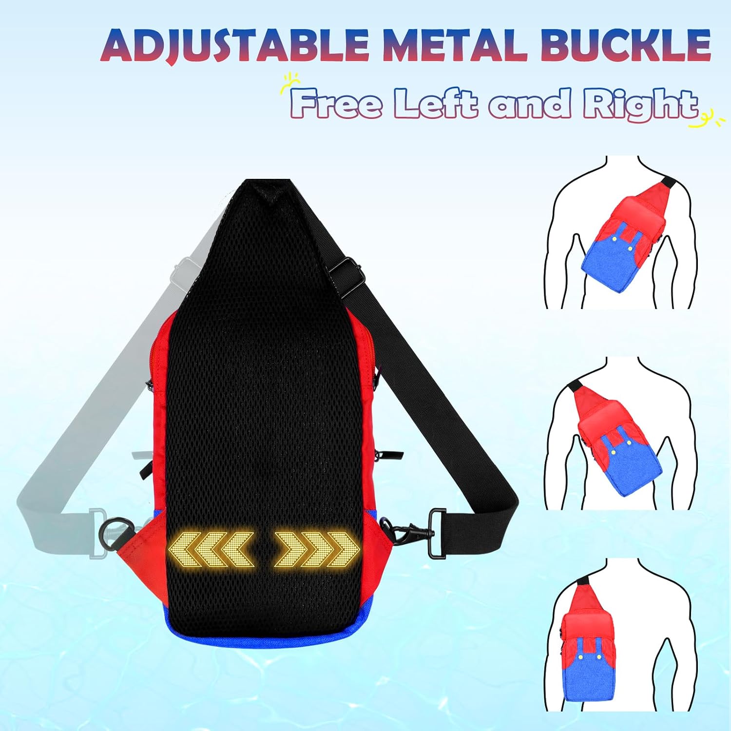 BOLSO PARA NINTENDO SWITCH VADAXX ROJO IMPERMEABLE Y PORTÁTIL - 3
