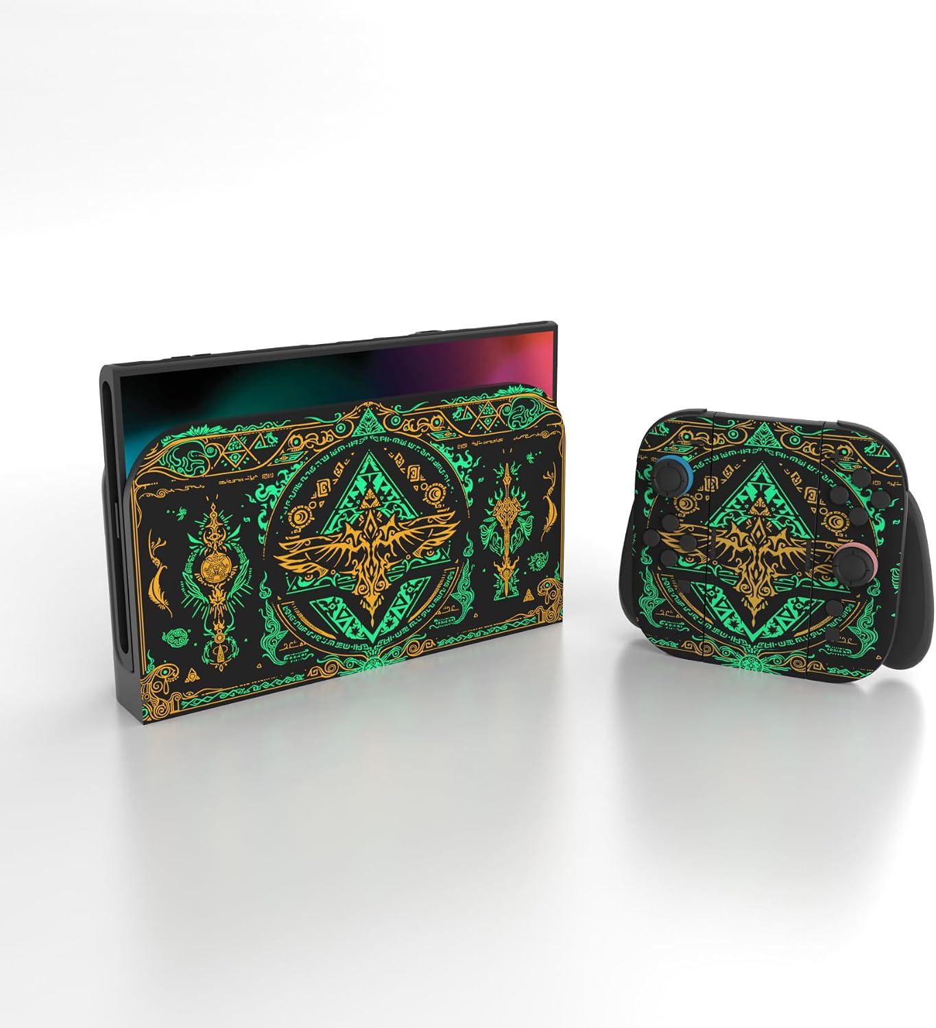 SKIN PARA NINTENDO SWITCH 2 PLAYVITAL 2-PACK DISEÑO TOTEM OF KINGDOM - 3