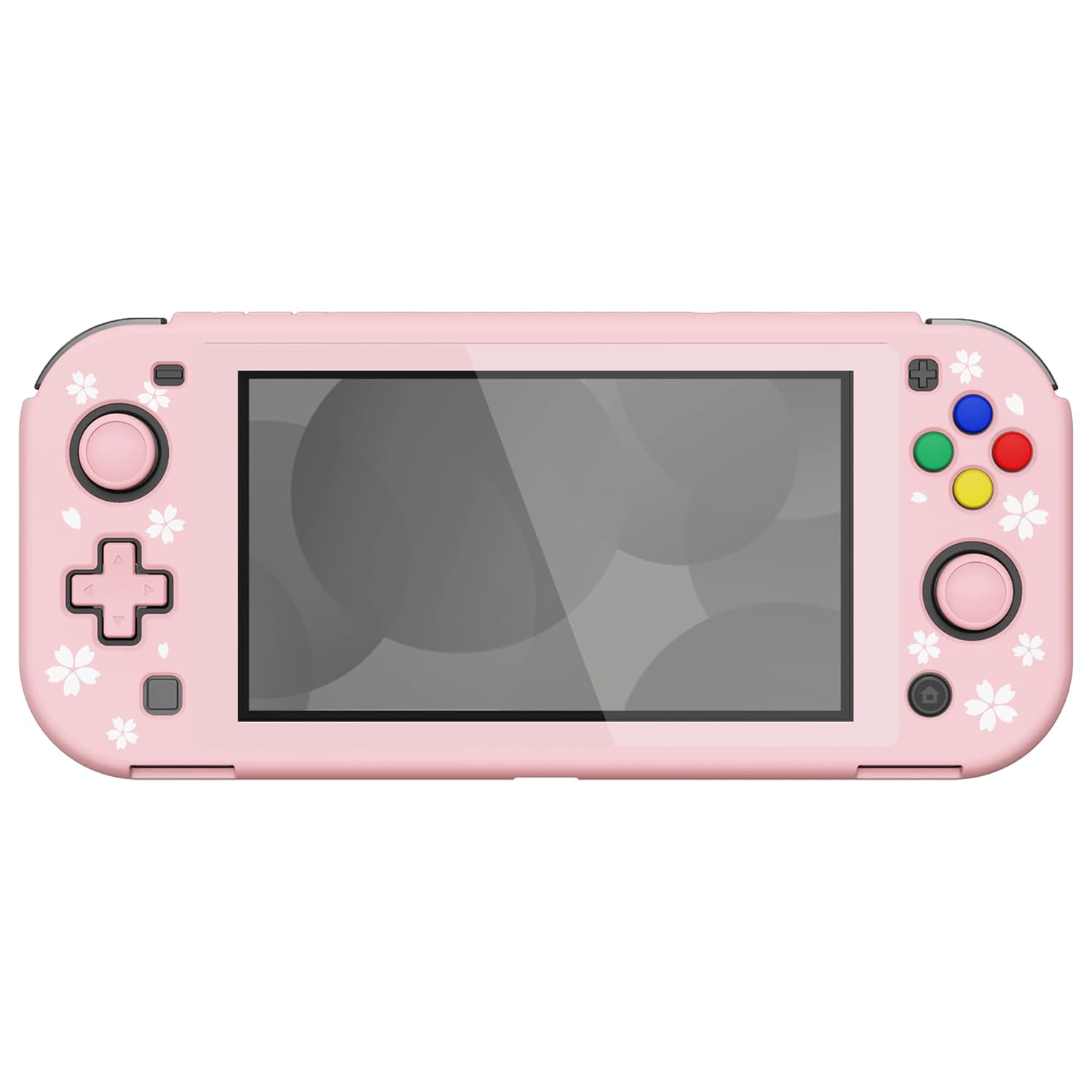 FUNDA PROTECTORA PLAYVITAL ZEALPROTECT PARA NINTENDO SWITCH LITE CON PROTECTOR DE PANTALLA Y GRIPS - PÉTALOS DE CEREZO - 5