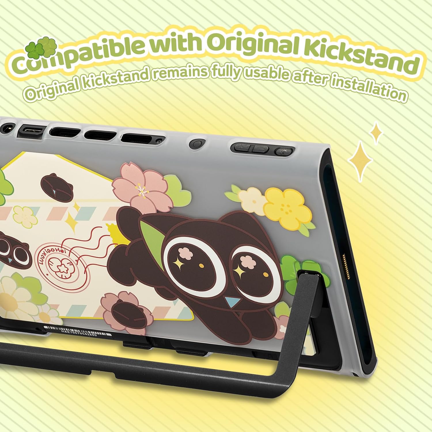 FUNDA PROTECTORA DURA COMPATIBLE CON SWITCH 2 GEEKSHARE THE HEI-SPRING LETTER - 3