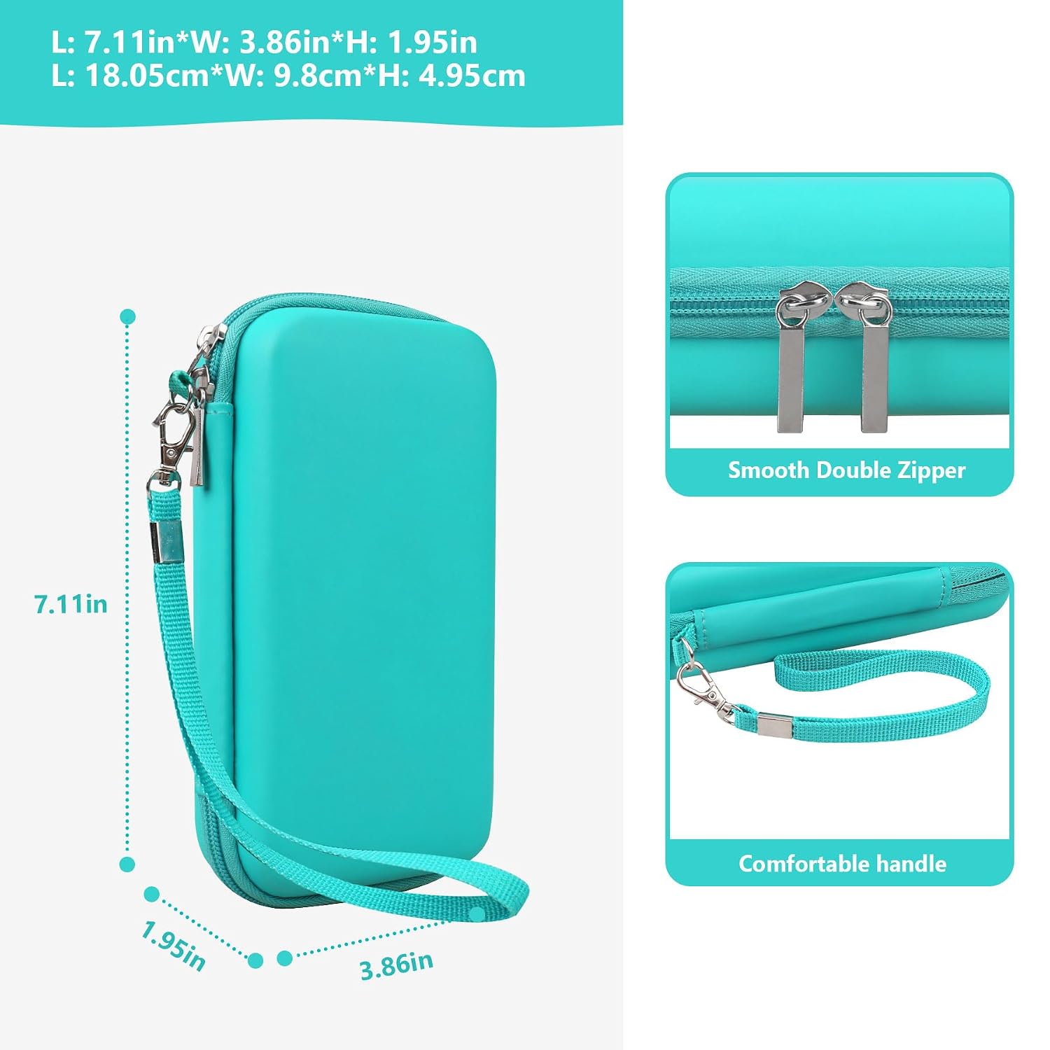 ESTUCHE RÍGIDO SUPMAY PARA NINTENDO DS LITE VERDE - 3